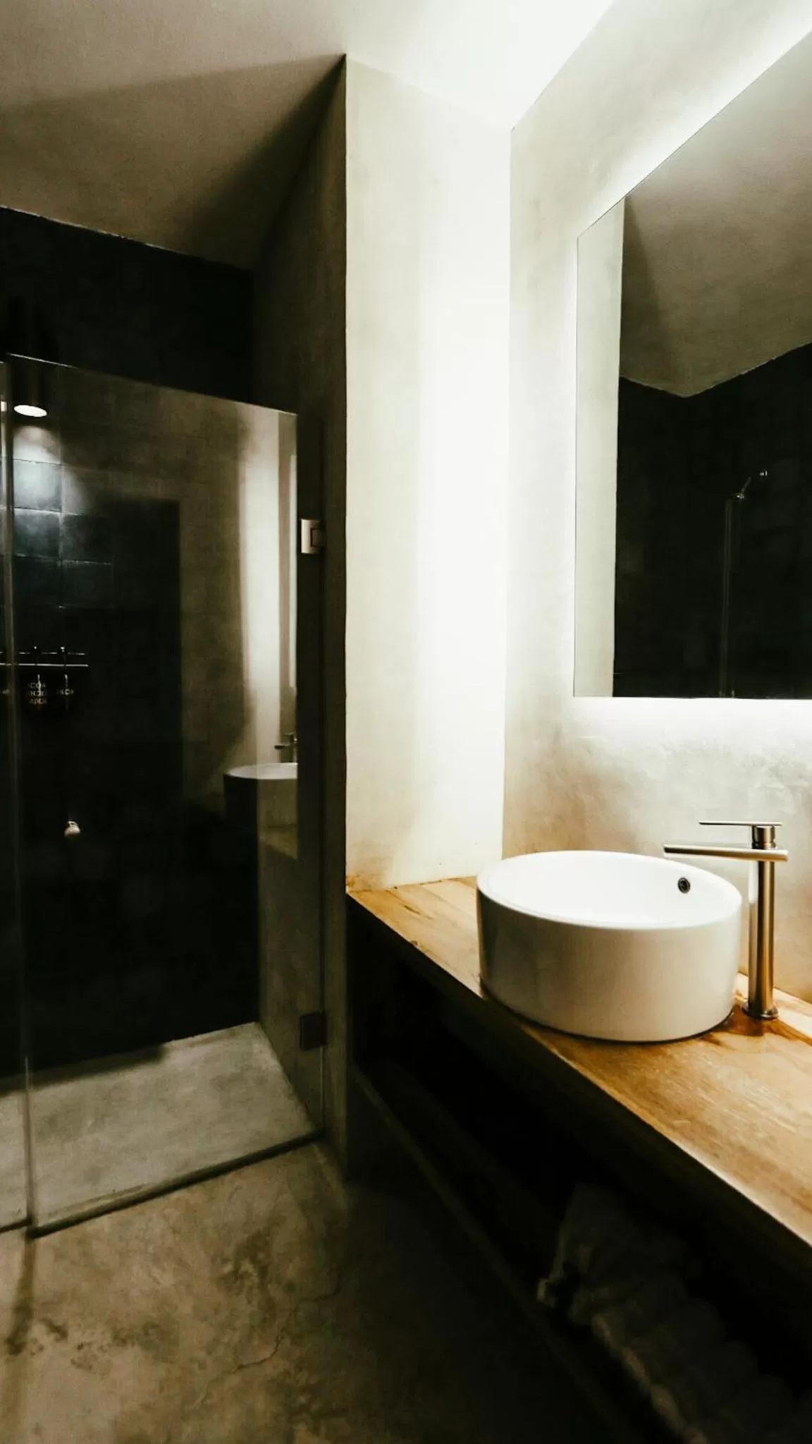 Bathroom in Hotel Sin Nombre