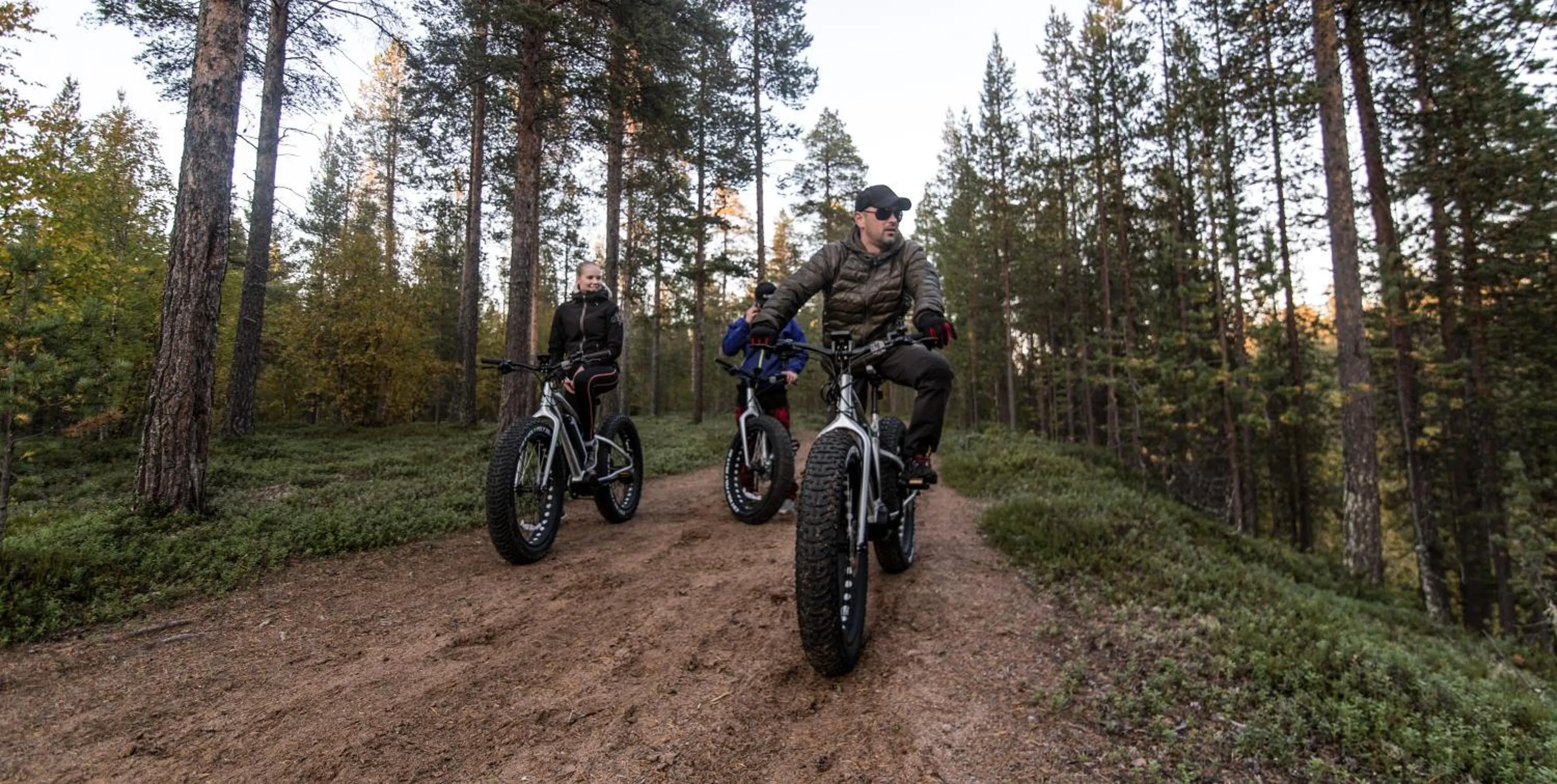 People in Aurora Village Ivalo