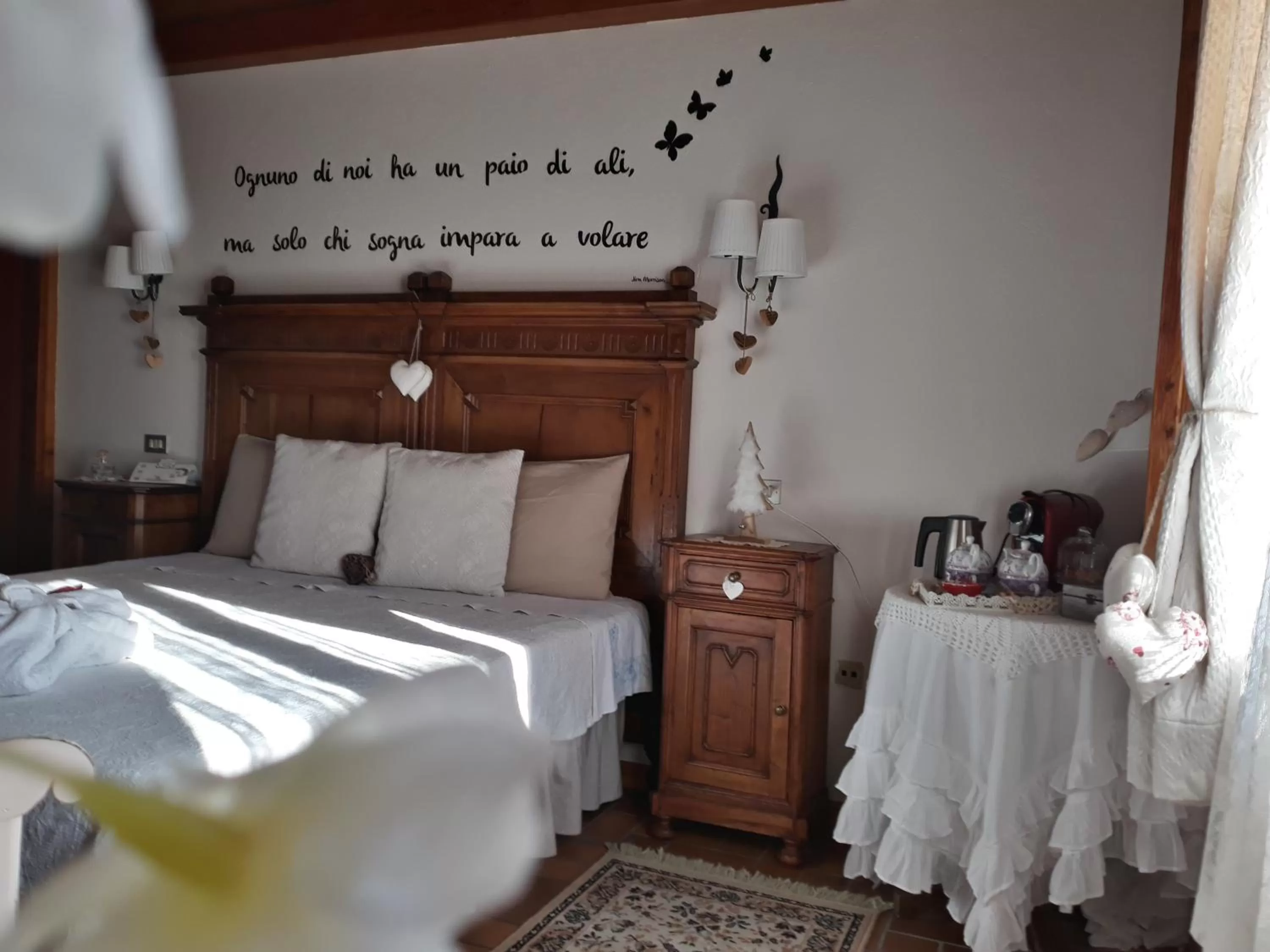 Bed in Le Coeur du Pont