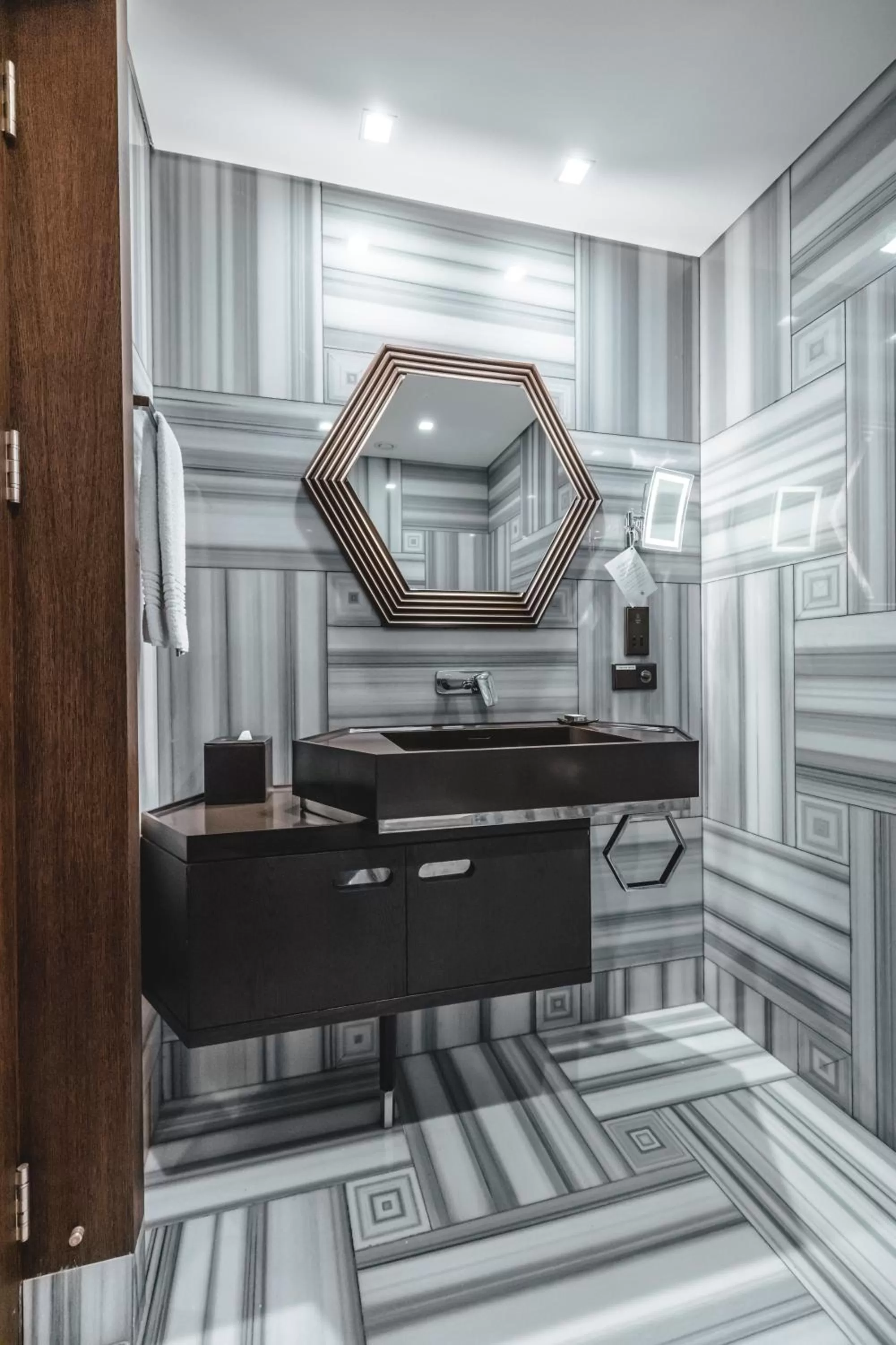 Shower in The Galata Hotel Istanbul - MGallery Collection