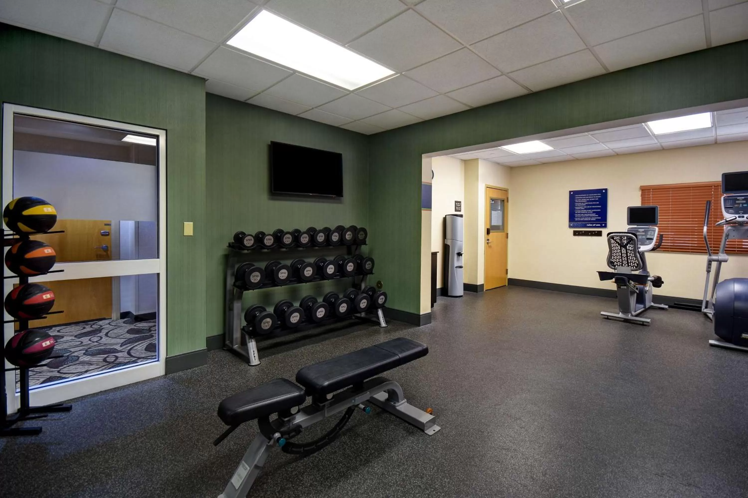 Fitness centre/facilities in Hampton Inn Rutland/Killington