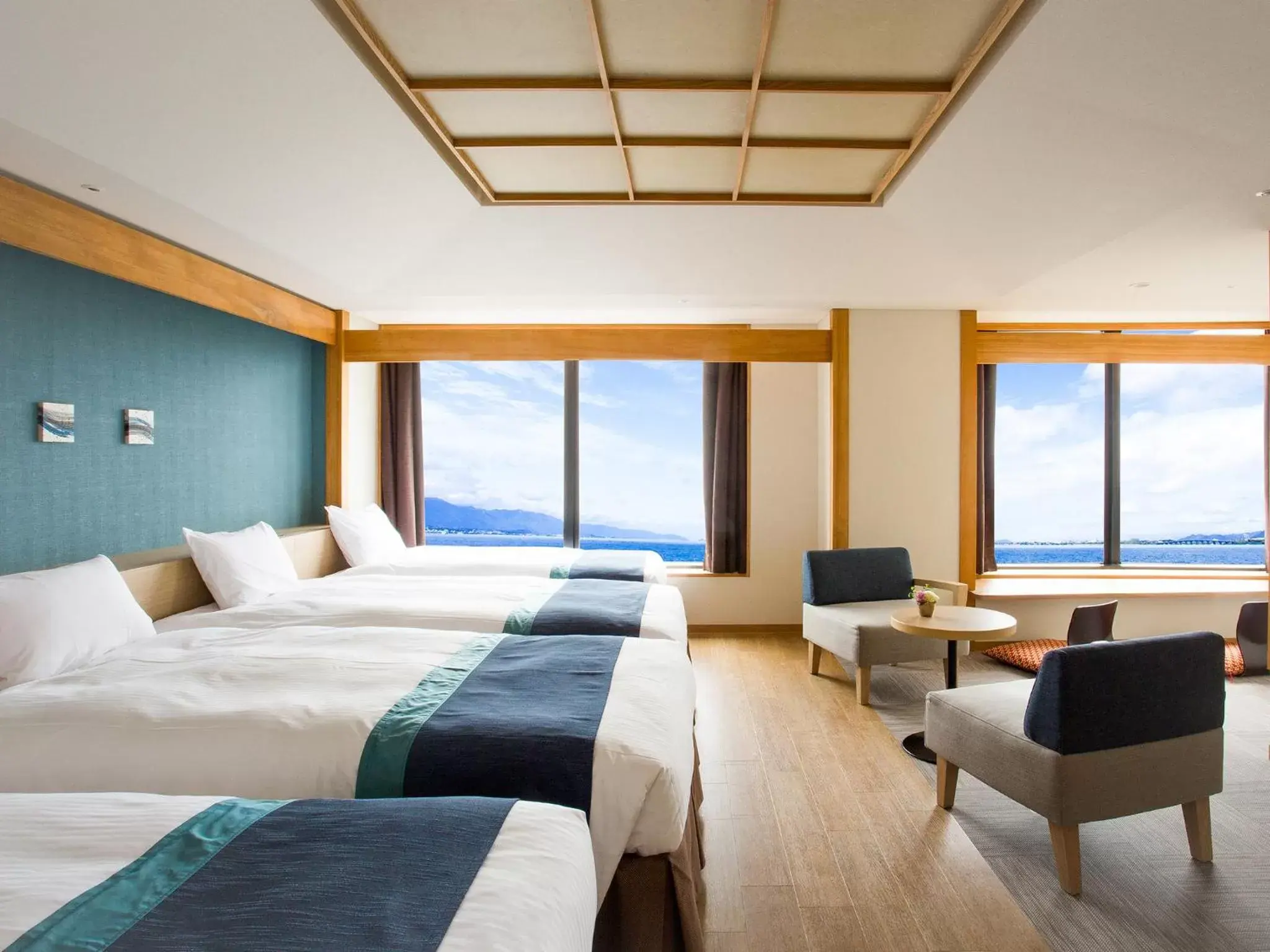 Lake view in Lake Biwa Otsu Prince Hotel