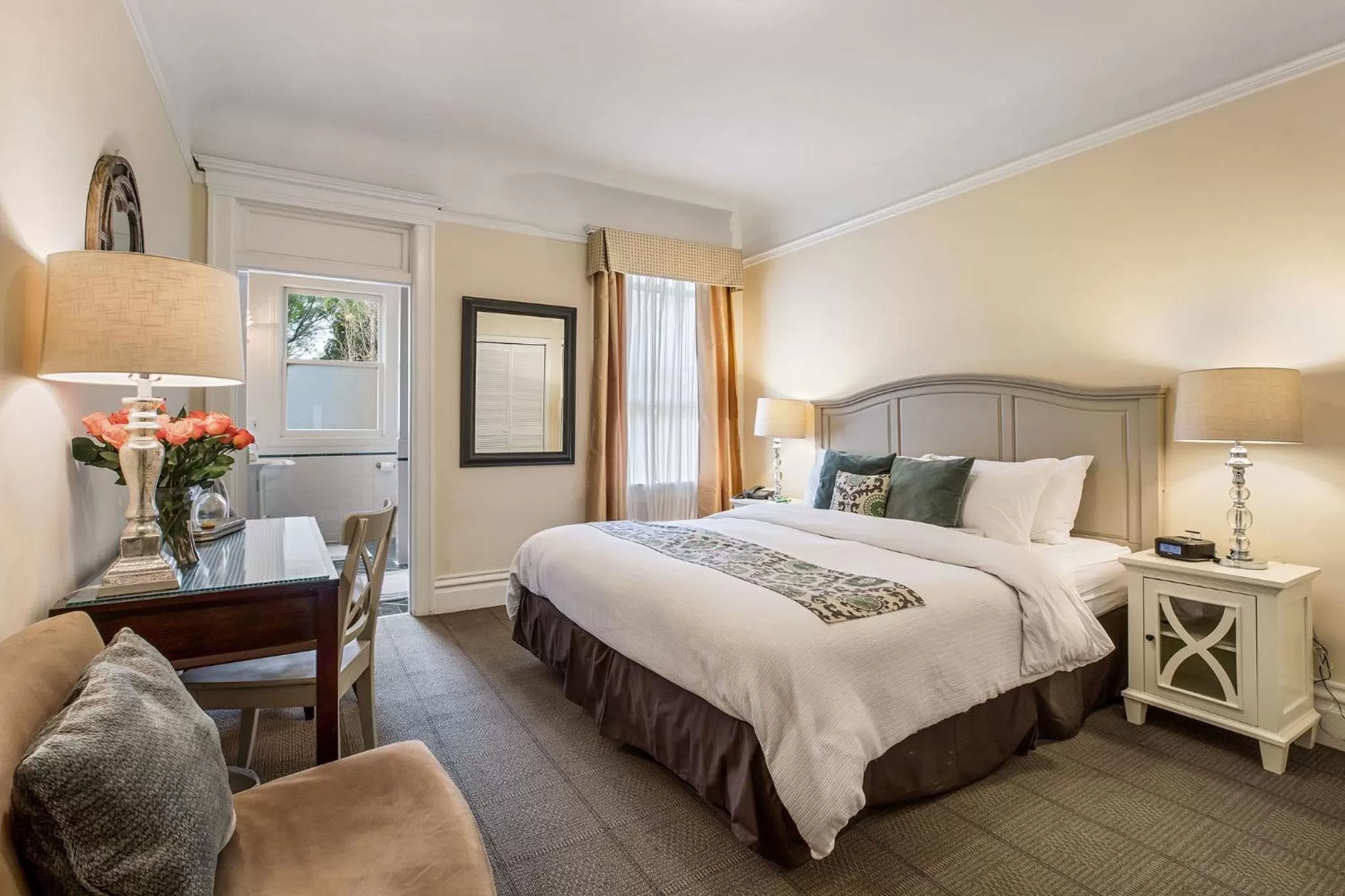 Bed in Parker Guest House