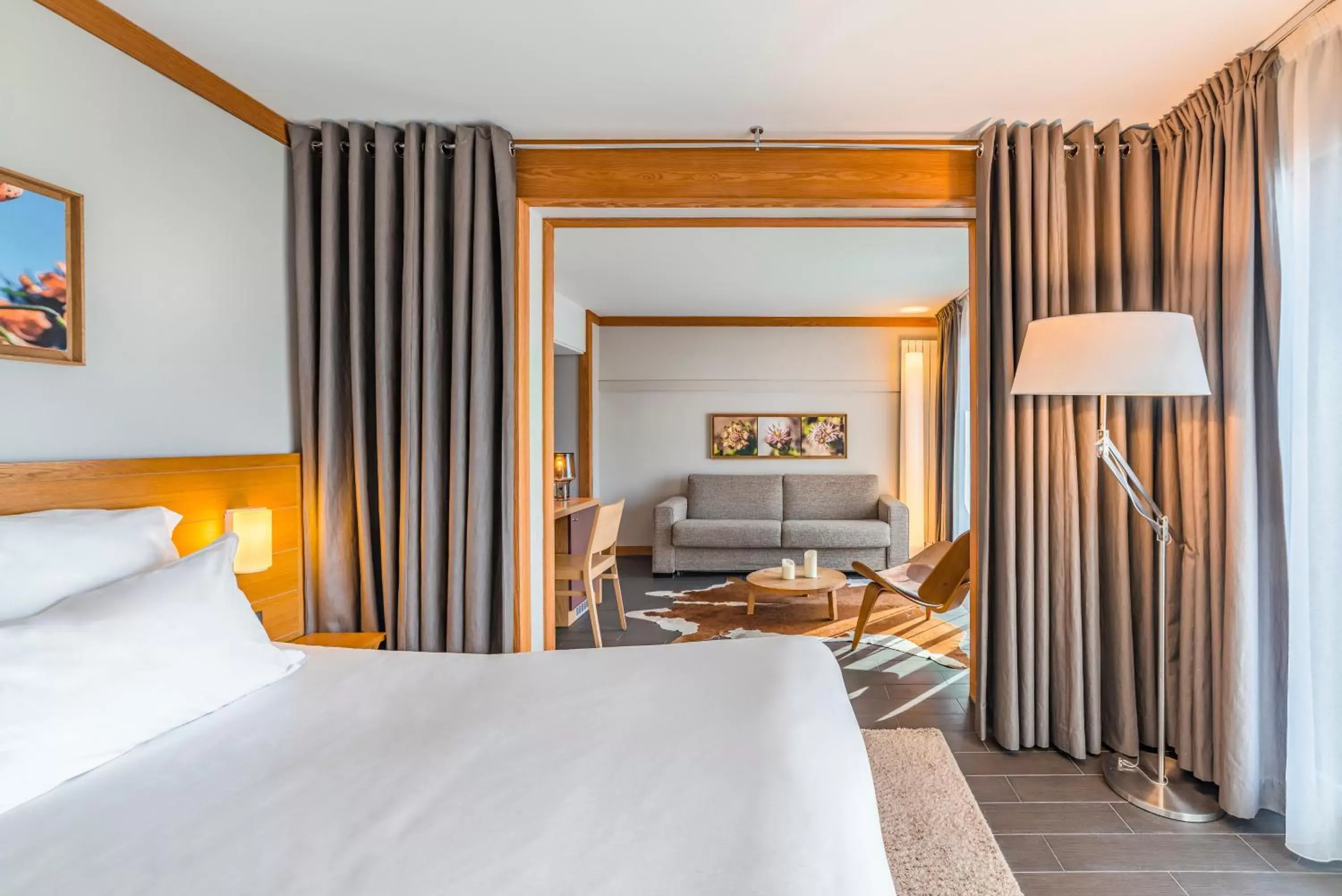 Bedroom, Bed in Hotel Le Morgane