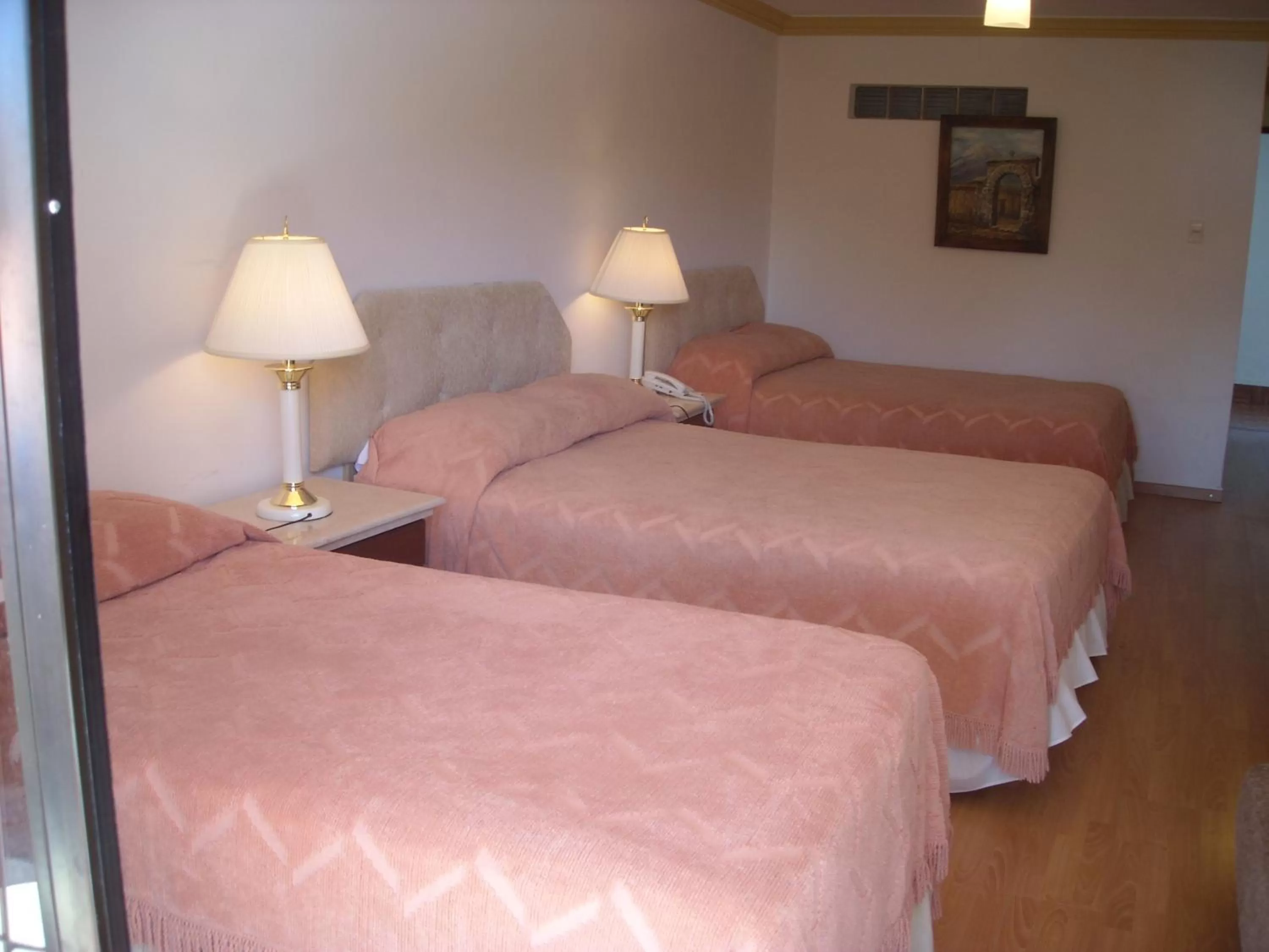 Bed in Hotel Los Ceibos