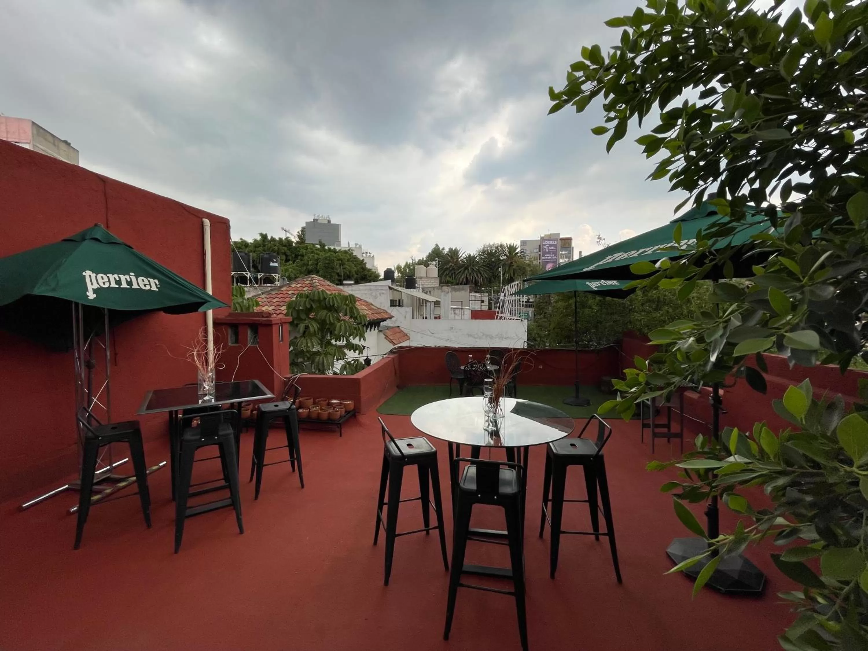 Balcony/Terrace in Hostal Roma Condesa