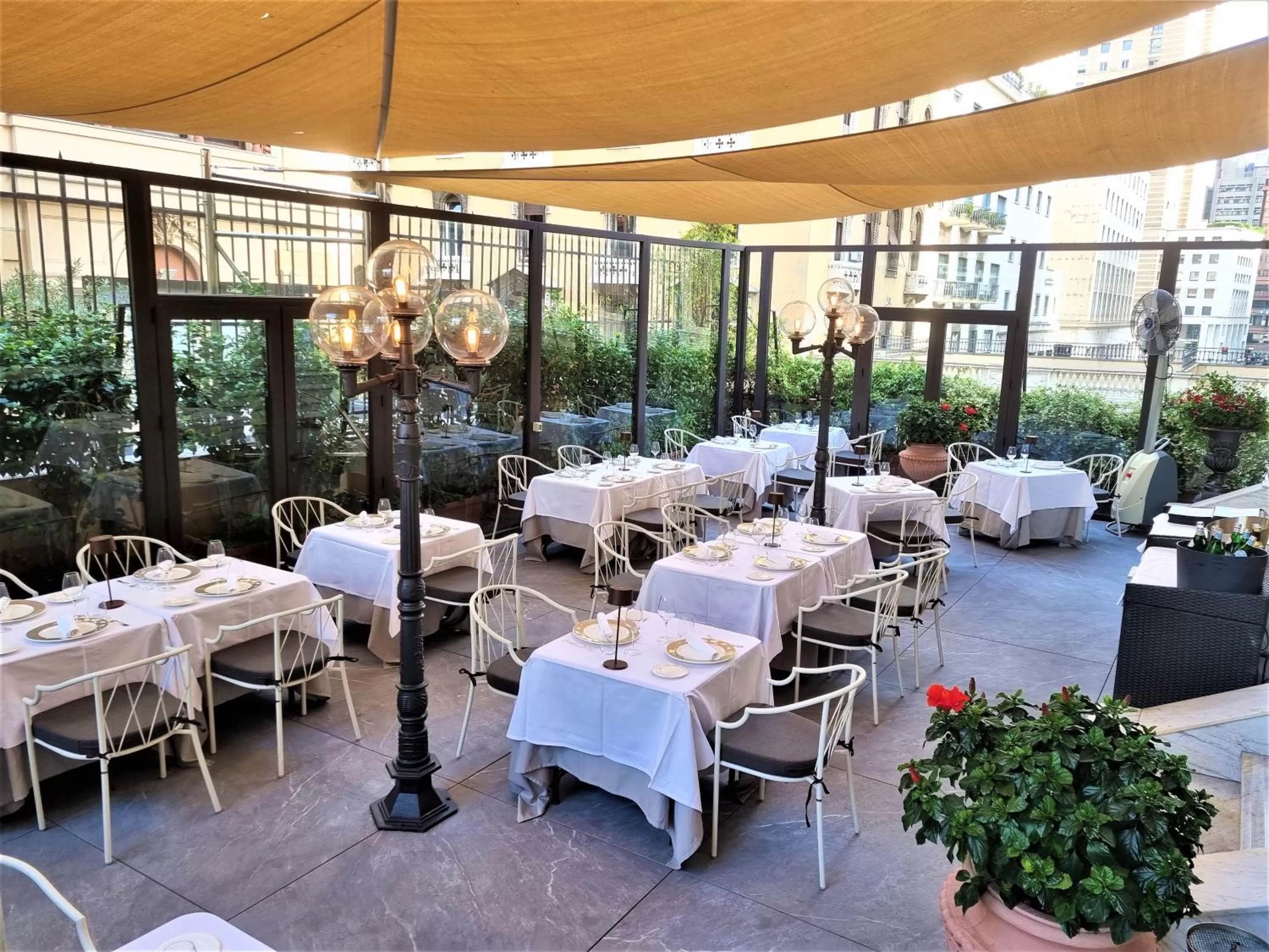 Balcony/Terrace in Hotel Bristol Palace