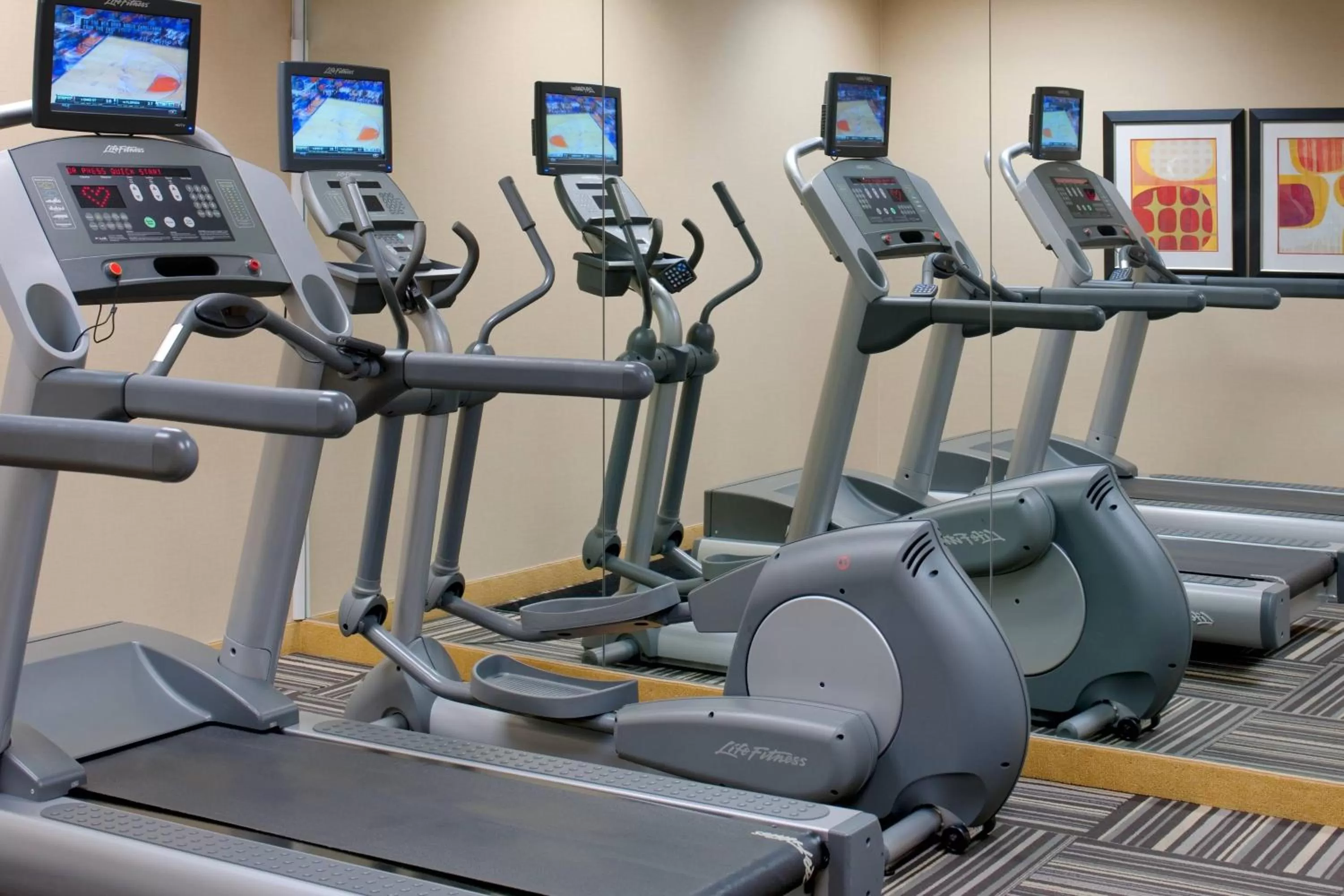 Fitness centre/facilities in Residence Inn Long Island Hauppauge/Islandia