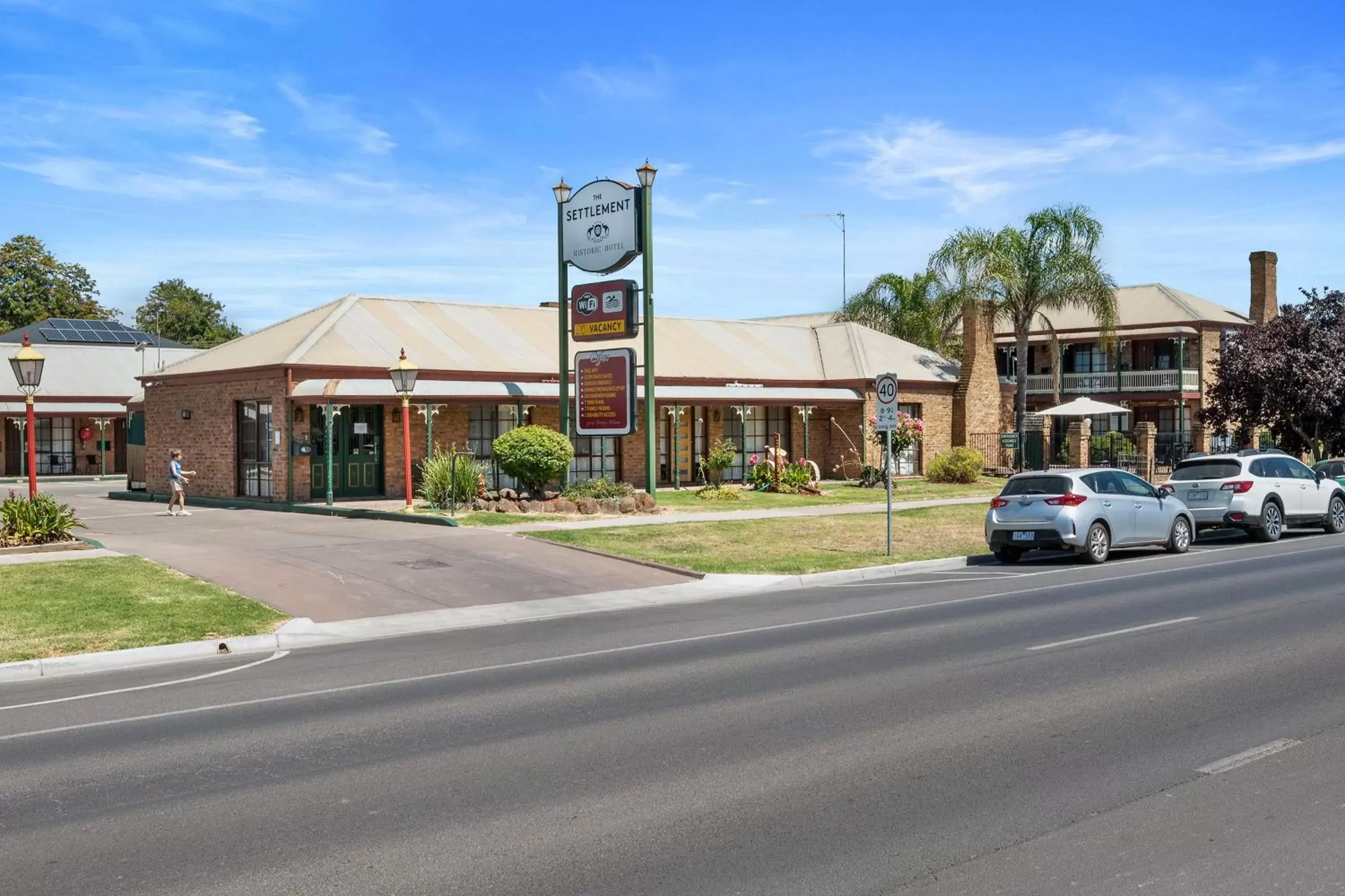 Property Building in The Settlement Historic Hotel