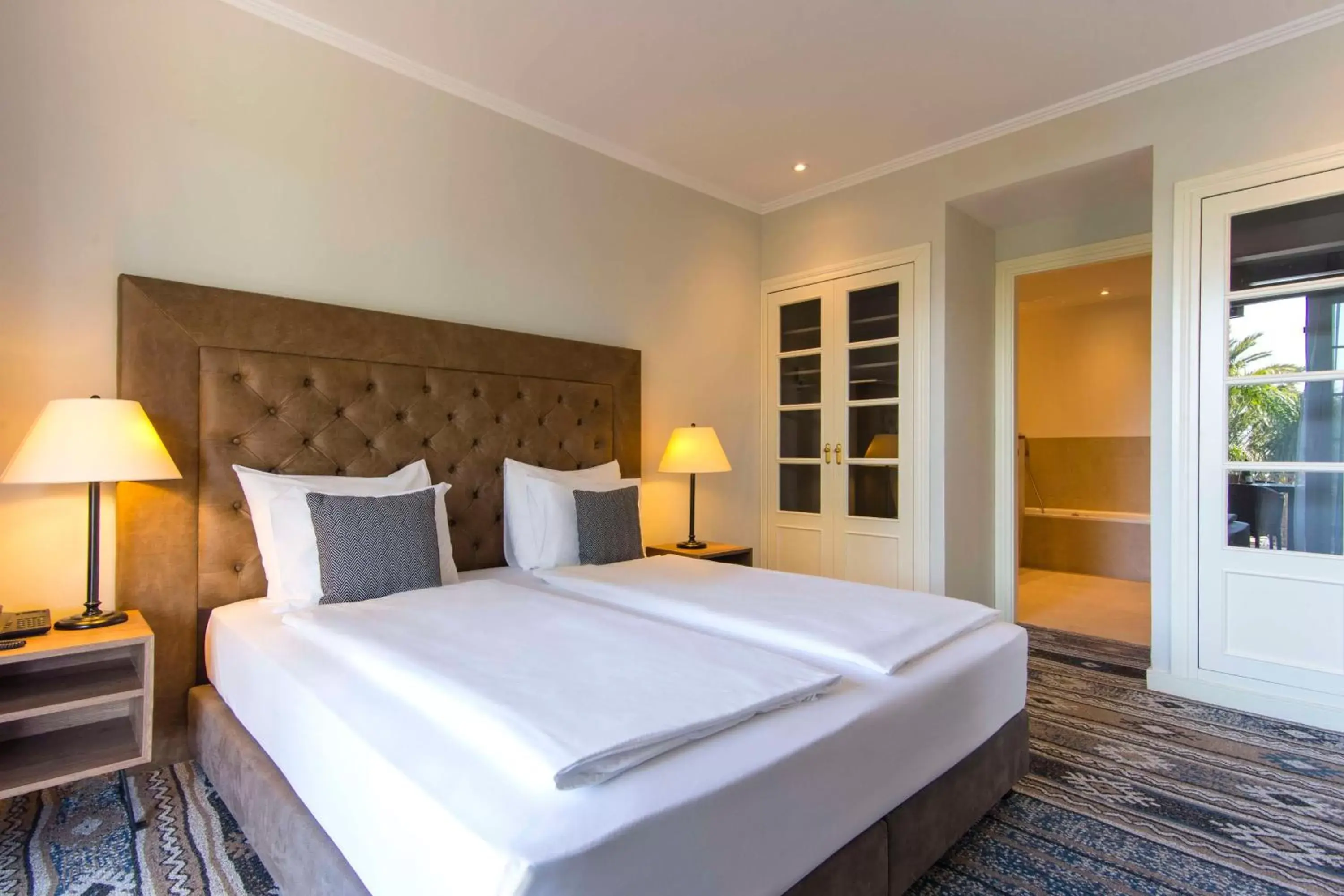 Photo of the whole room, Bed in Lindner Hotel Mallorca Portals Nous, part of JdV by Hyatt