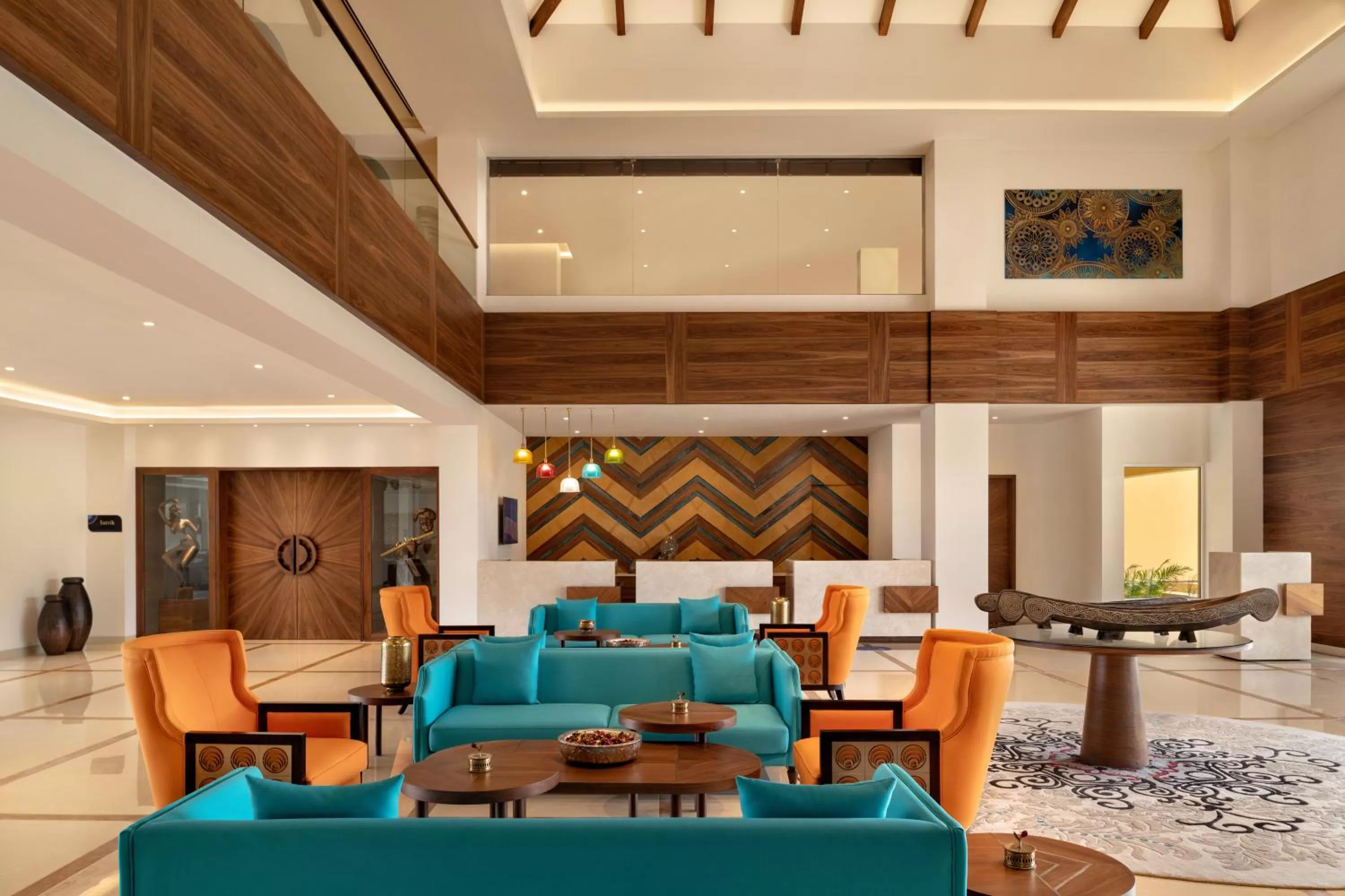 Lobby or reception in Hawthorn Suites by Wyndham Dwarka