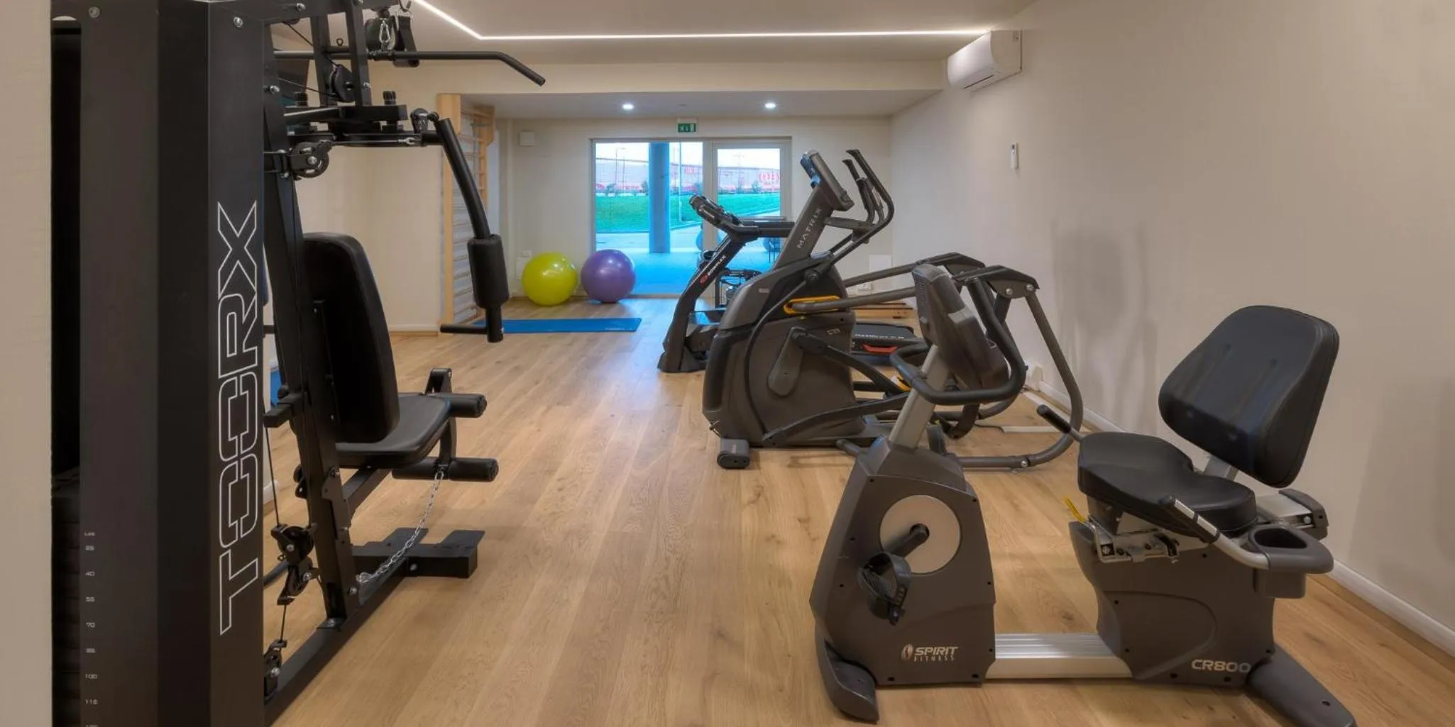 Fitness centre/facilities in Hotel The Cube