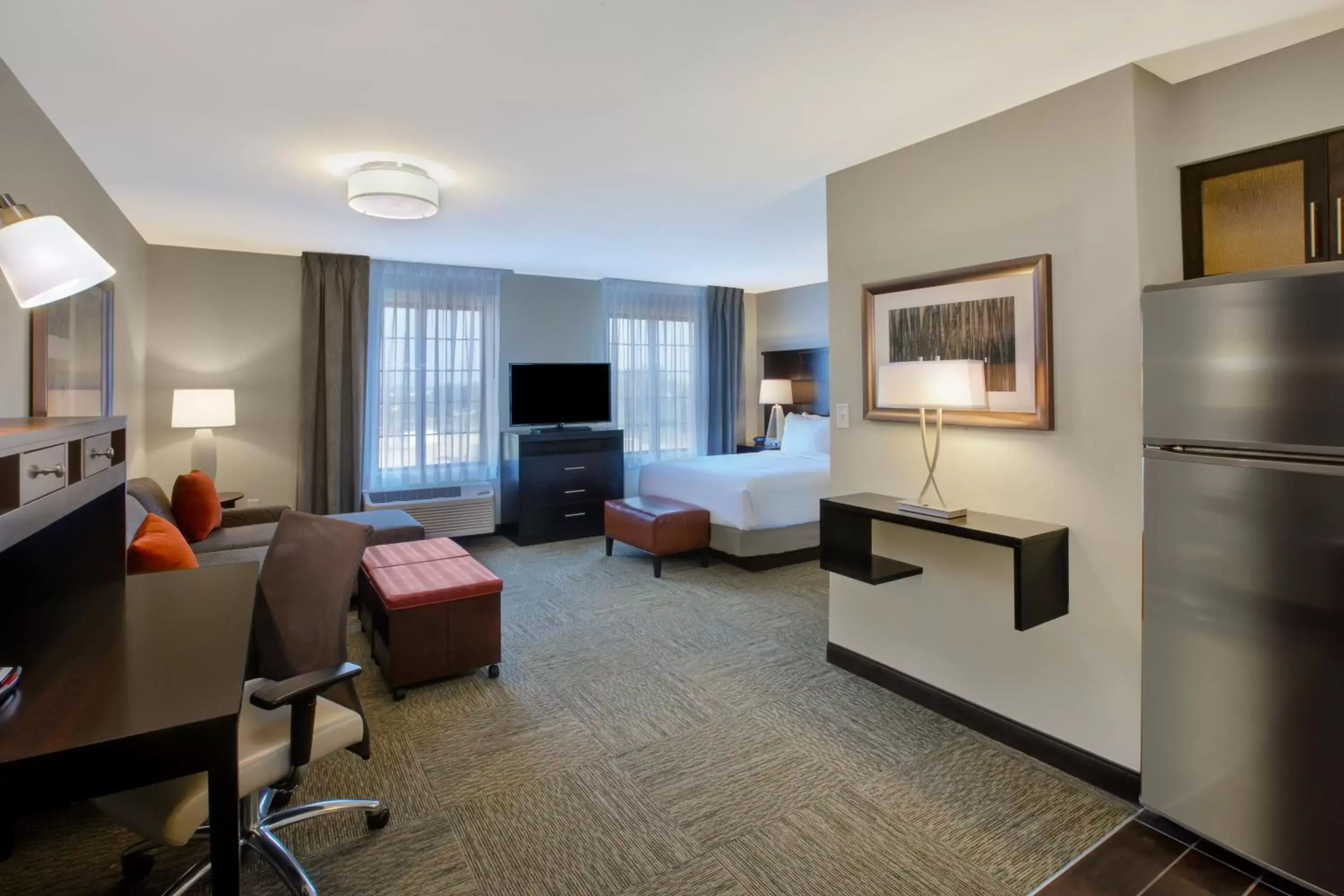 Photo of the whole room, Seating Area in Staybridge Suites - Benton Harbor-St. Joseph, an IHG Hotel