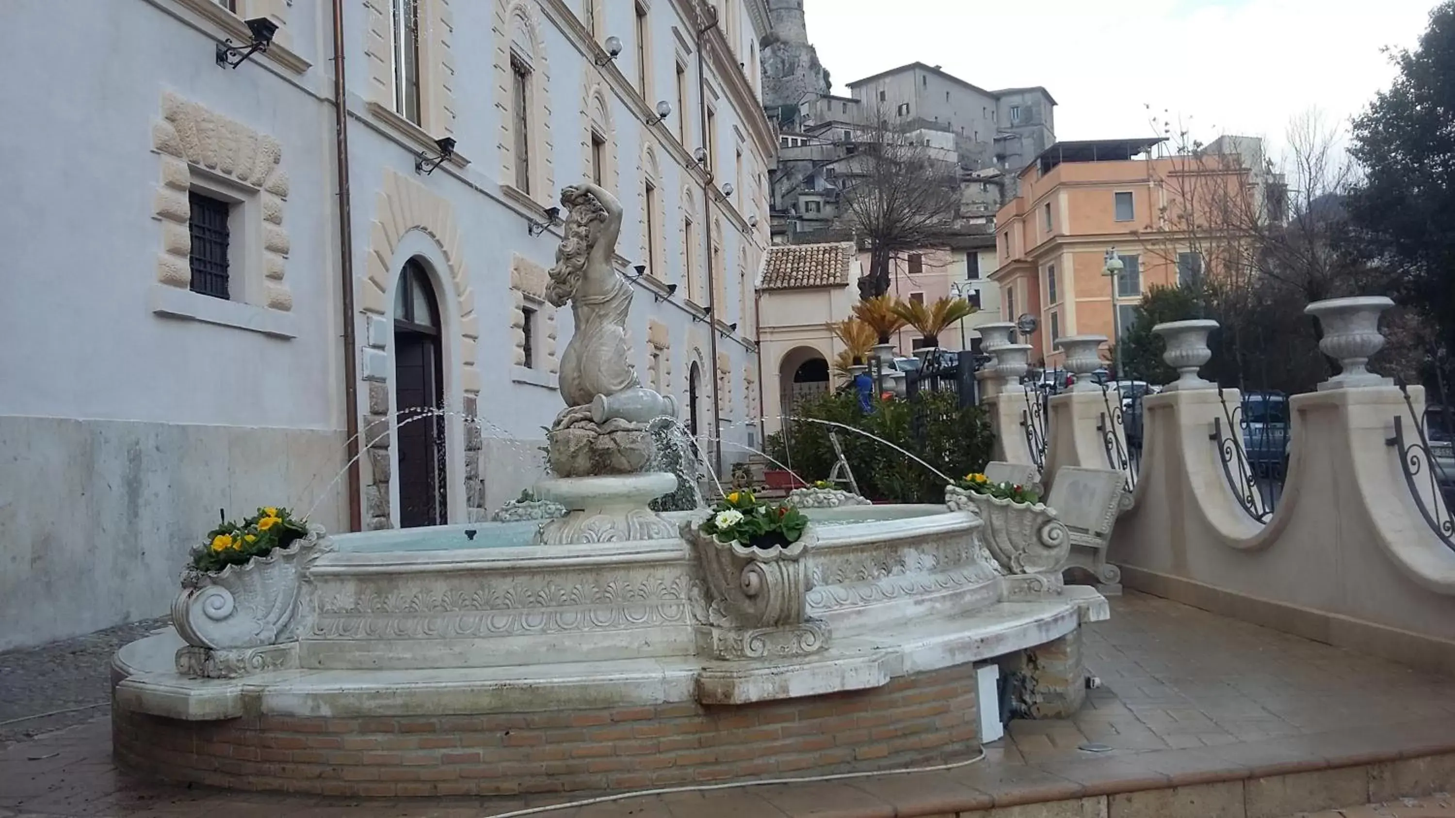 Garden in Palazzo Moraschi Subiaco