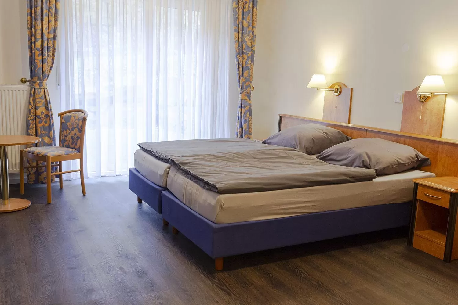 Bed in Hotel Restaurant Waldlust