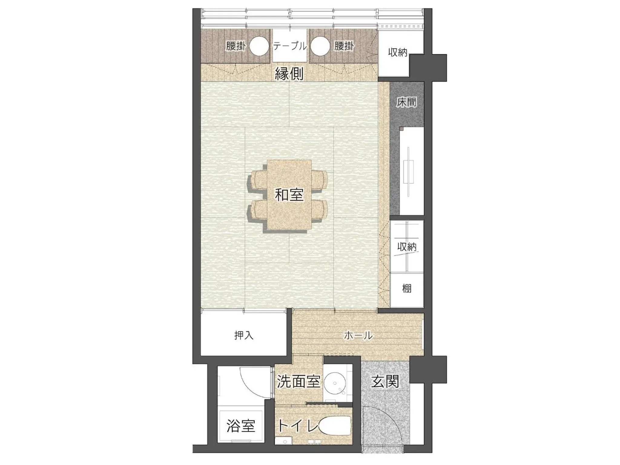 Floor Plan in Jyoseikan