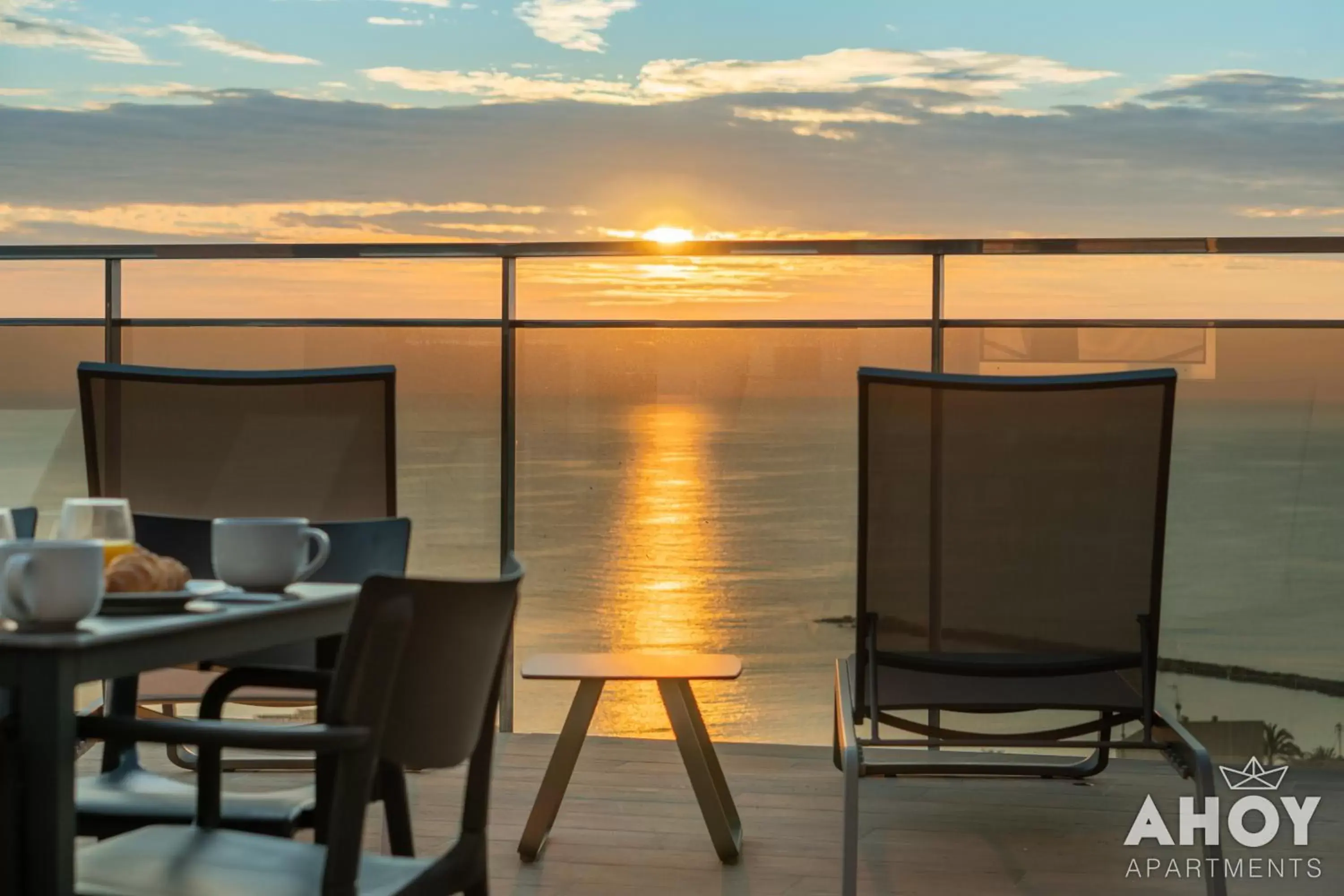 Balcony/Terrace in Ahoy Apartments