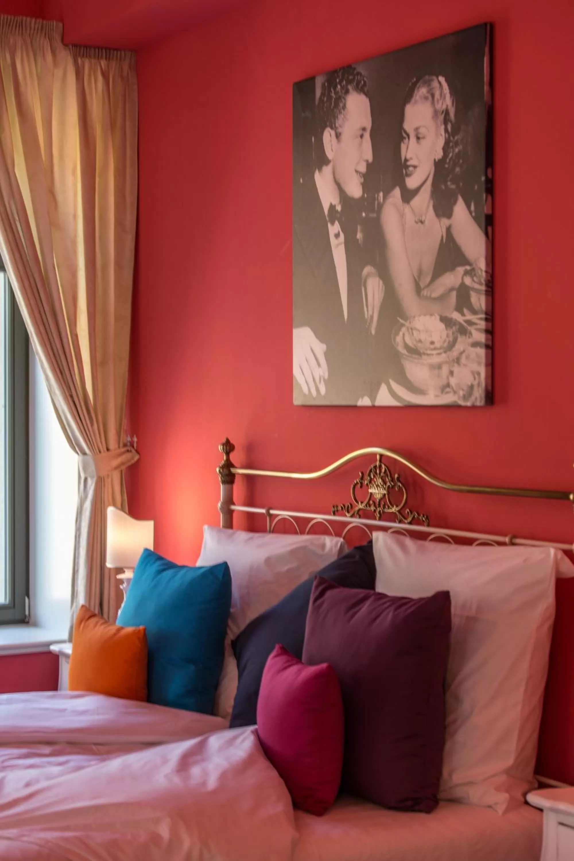 Bed in Grande Albergo Giancarlo