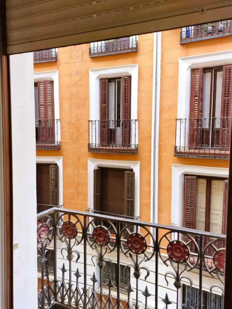 View (from property/room), Balcony/Terrace in Hostal Comercial