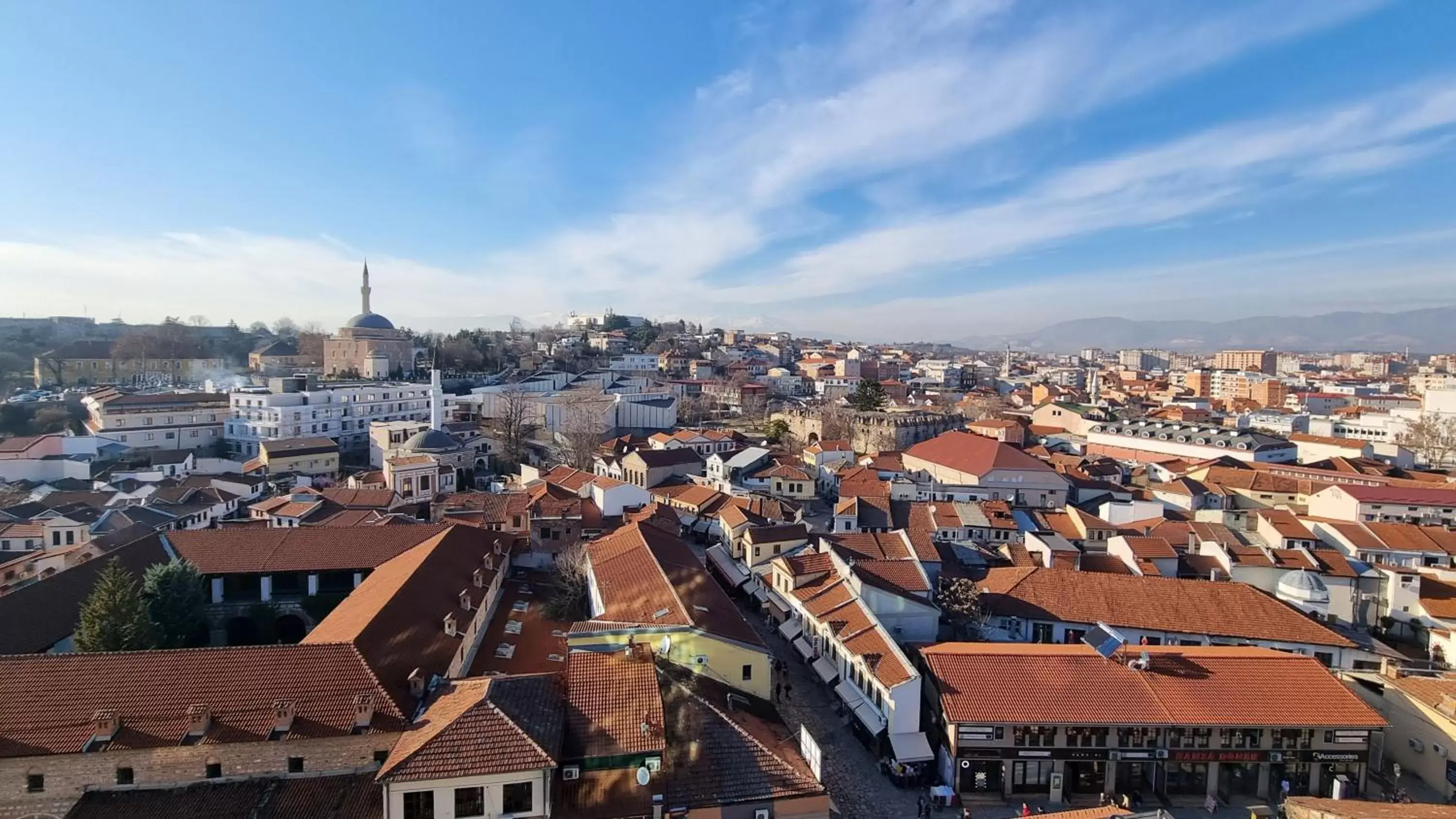 Spring, Bird's-eye View in Hotel Arka