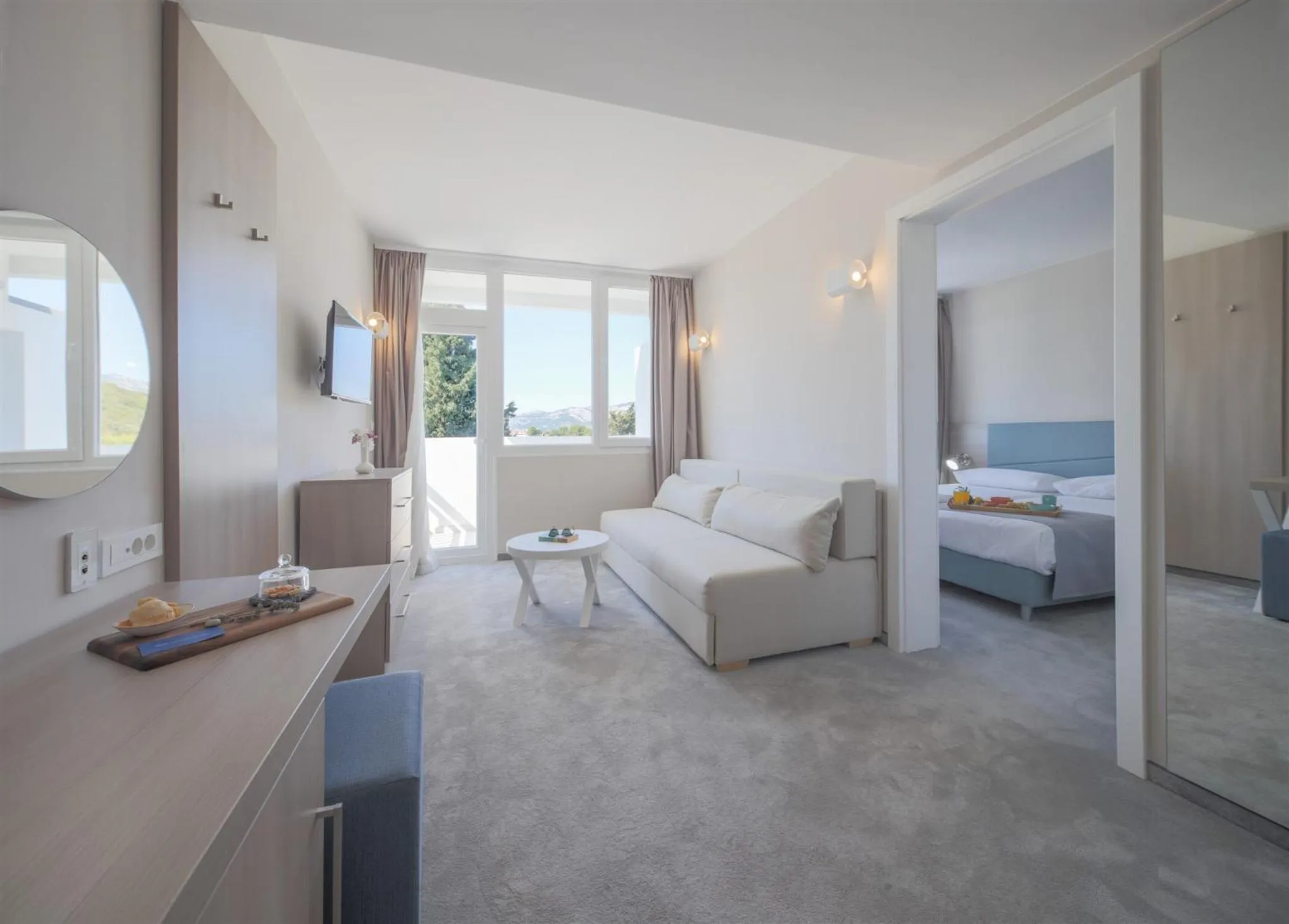 Bed in Aminess Vival Port9 Resort