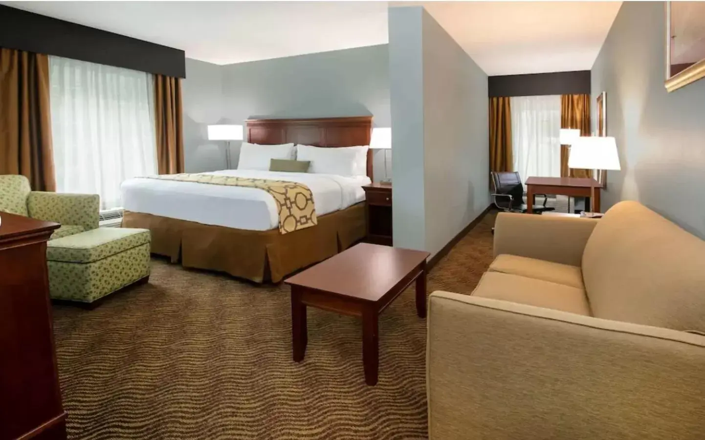 Photo of the whole room, Bed in Baymont Inn & Suites Braselton Photo of the whole room, Bed in Baymont Inn & Suites Braselton