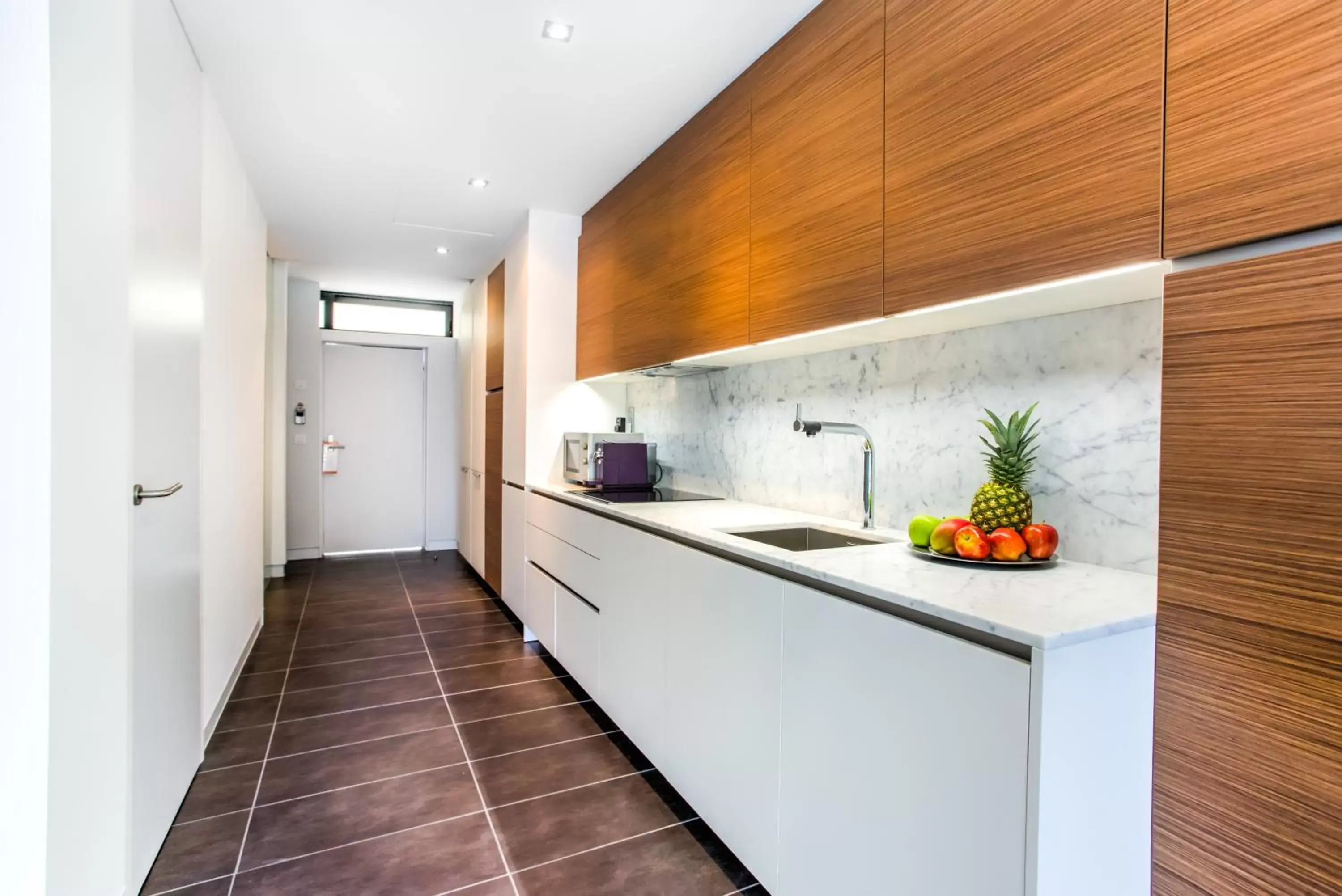 Kitchen or kitchenette in Cosmo Apartments Sants