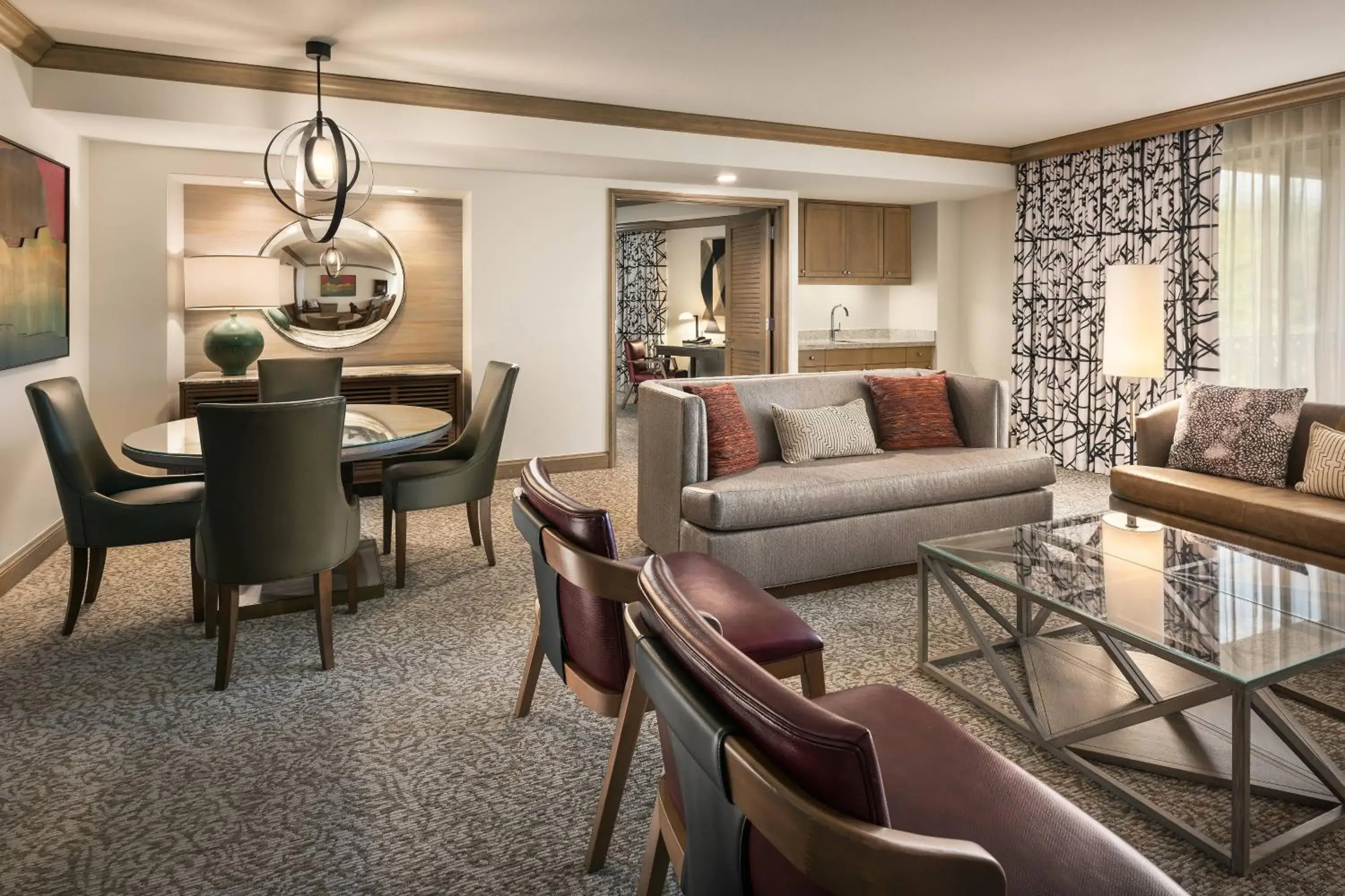 Living room, Seating Area in The Canyon Suites At The Phoenician, A Luxury Collection Resort