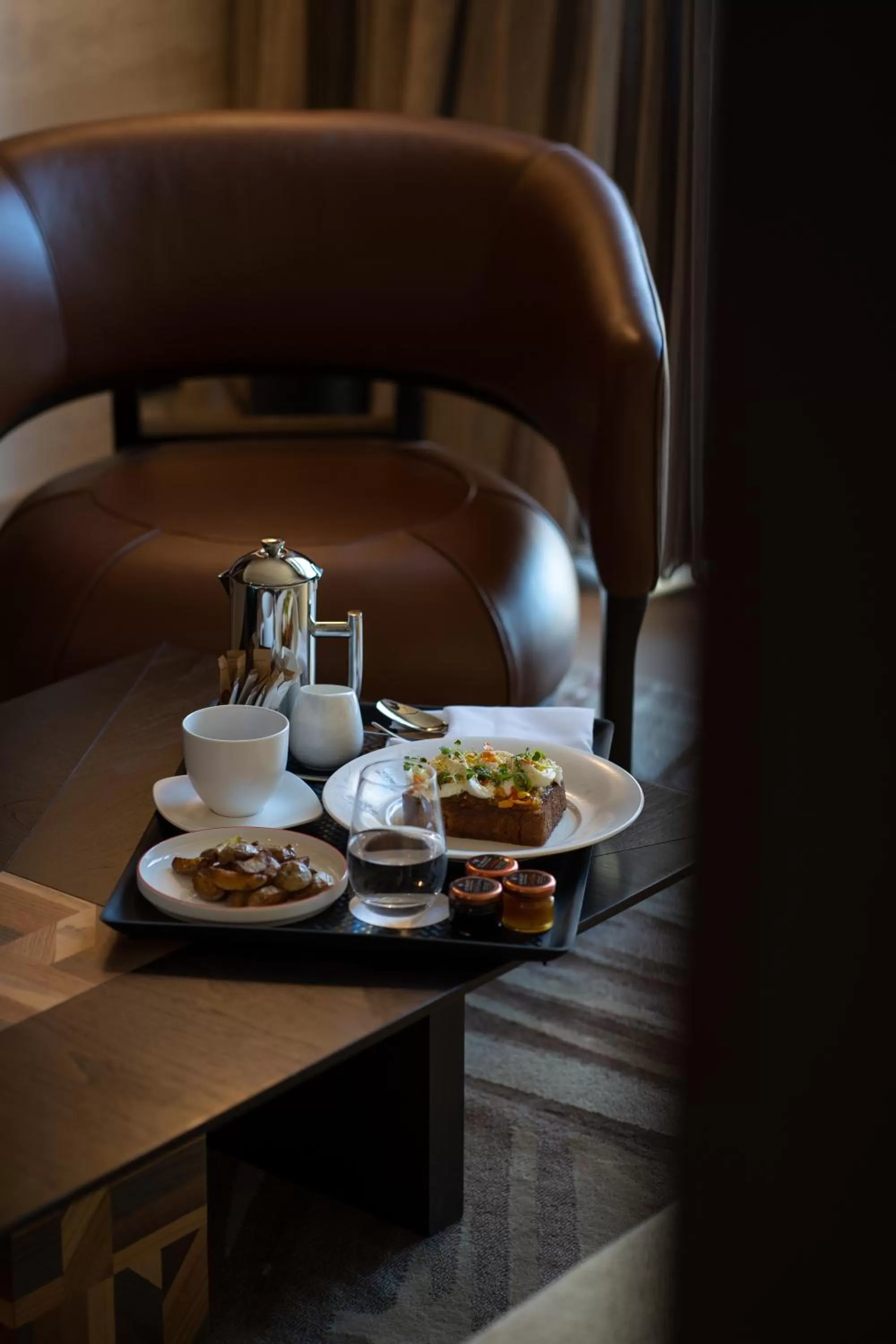 Food and drinks in Nobu Hotel Atlanta