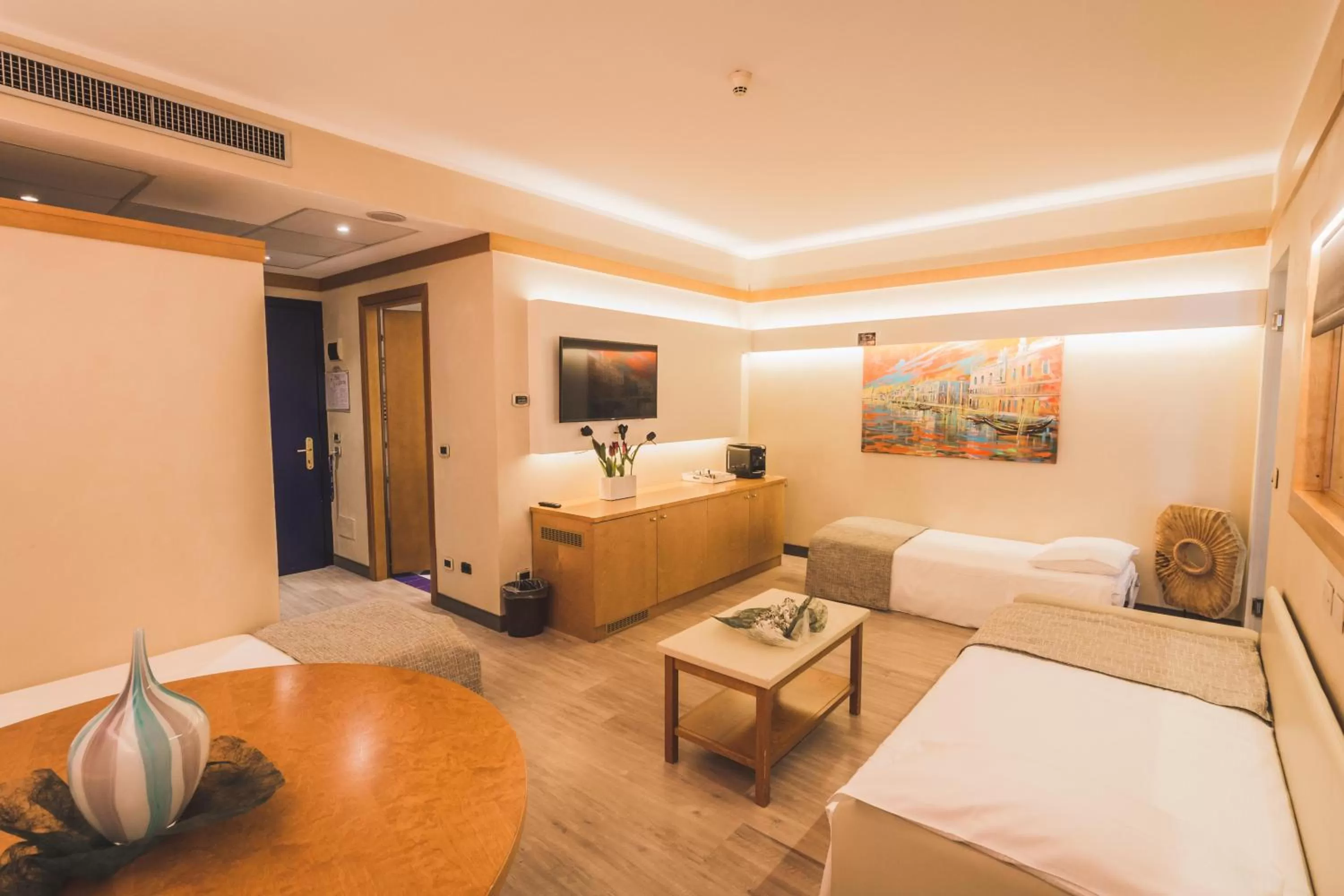 Bed in Park Hotel Ai Pini & Restaurant Ai Pini