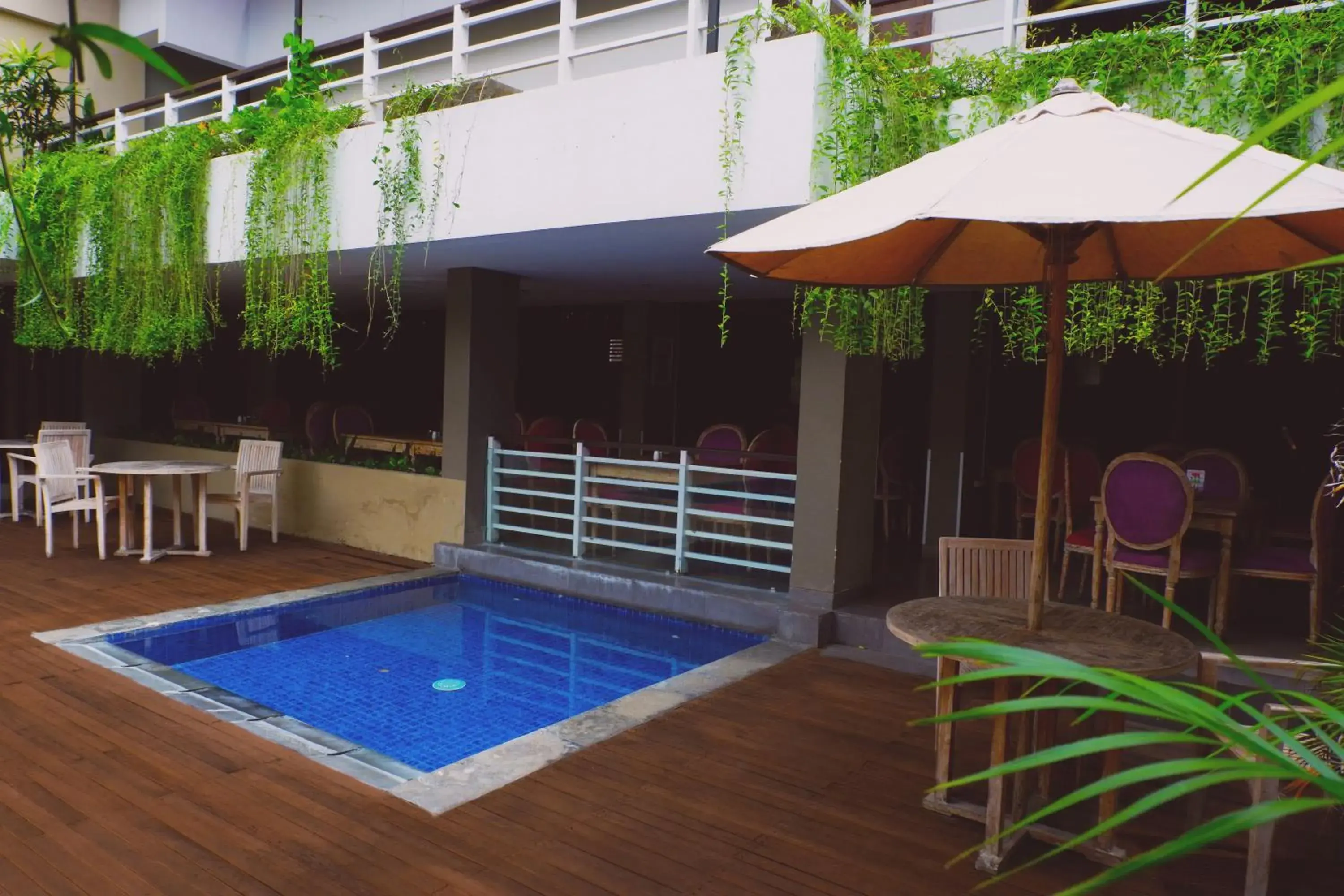 Pool view, Swimming Pool in The Vasini Hotel