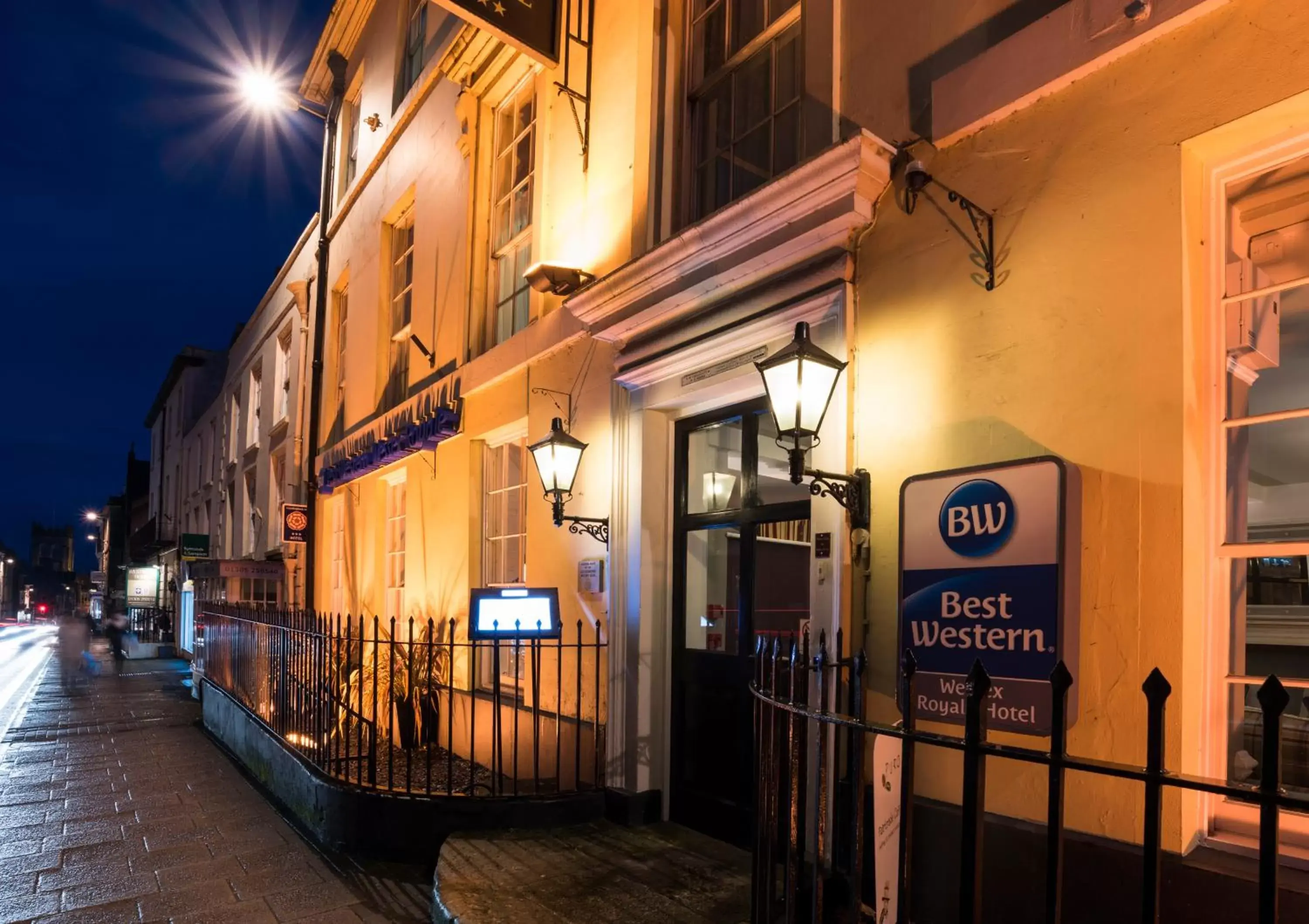 Facade/entrance in Best Western Wessex Royale Hotel Dorchester