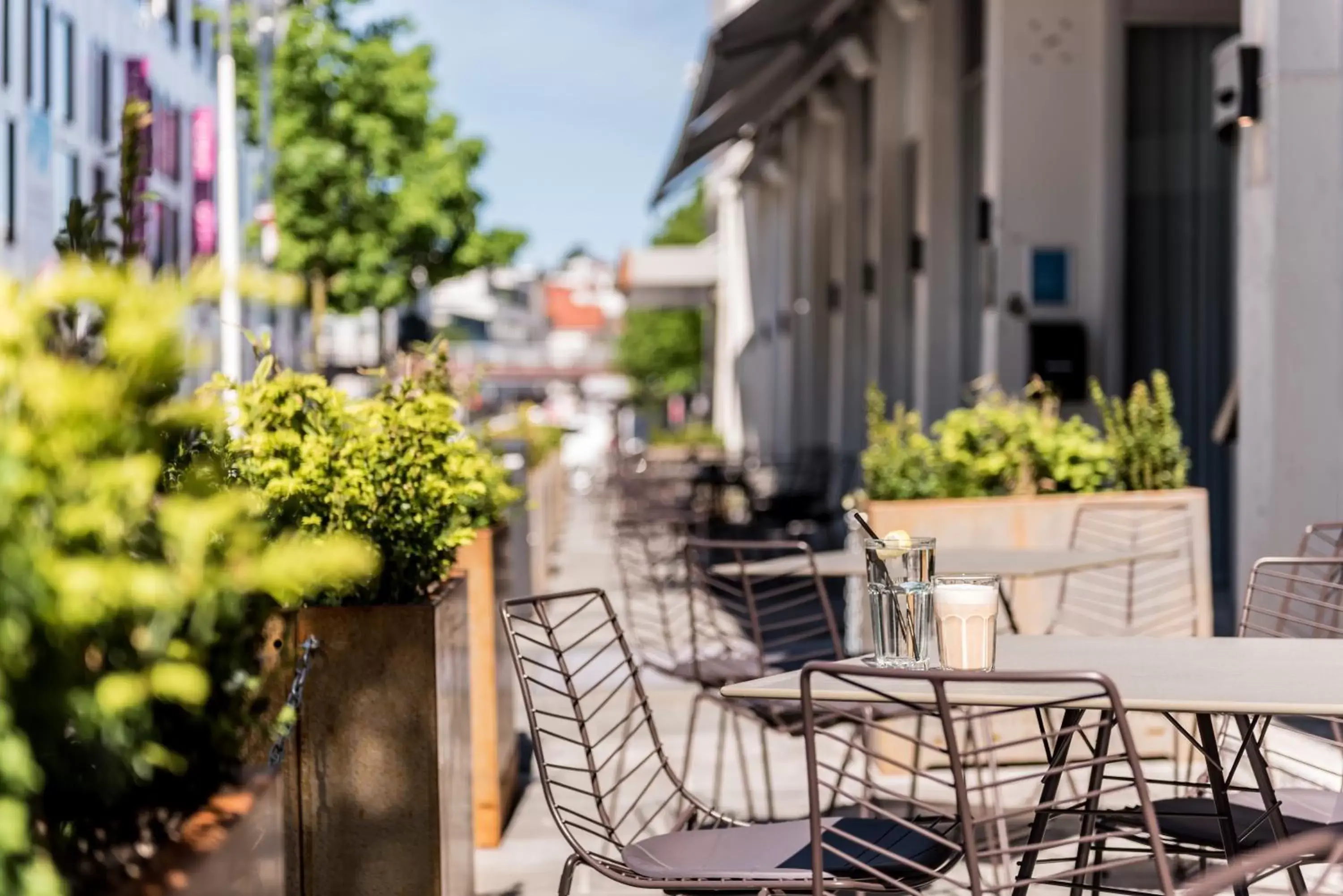 Patio in Quality Hotel Residence