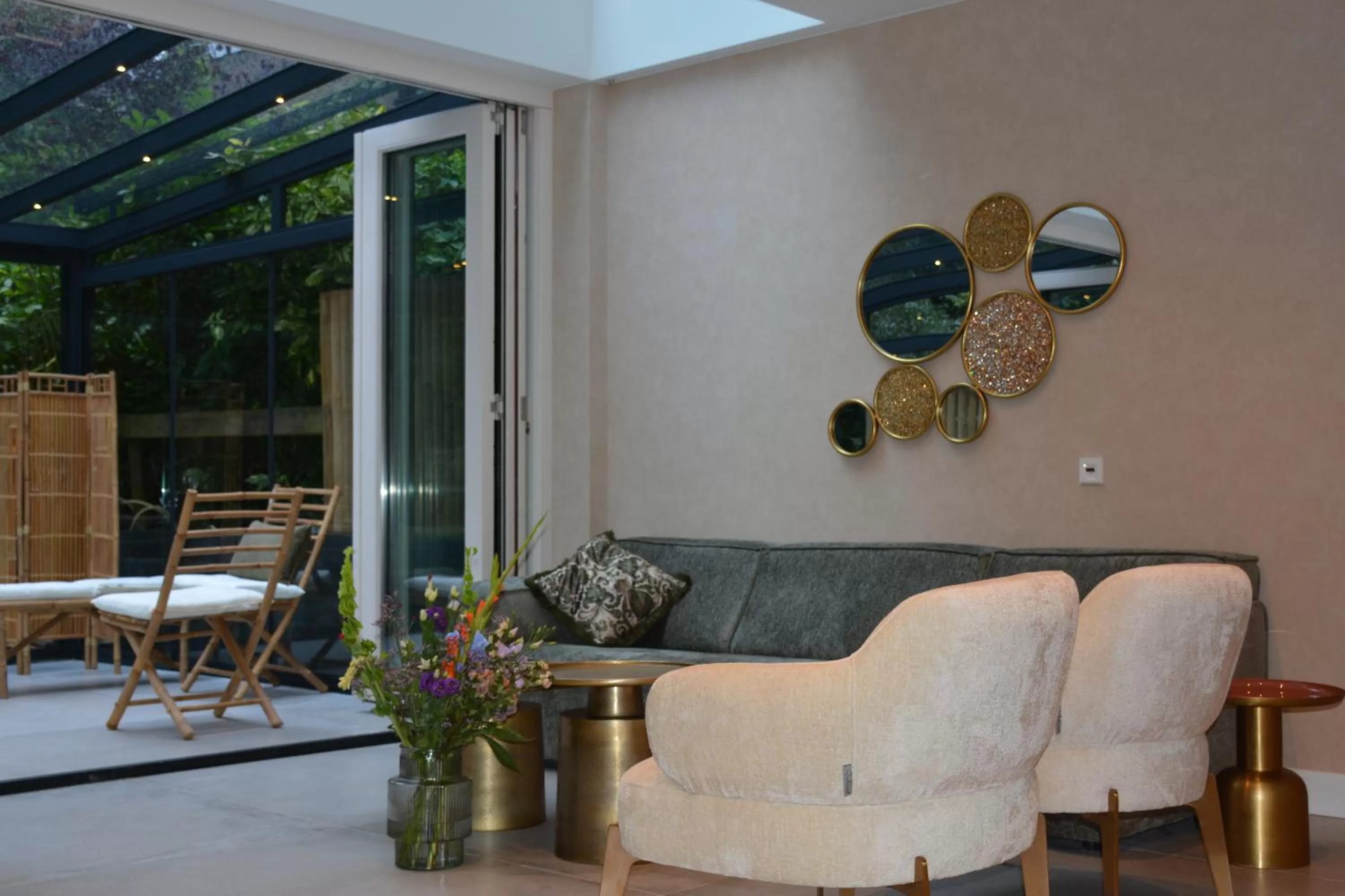 Seating area in The IF Boutique hotel