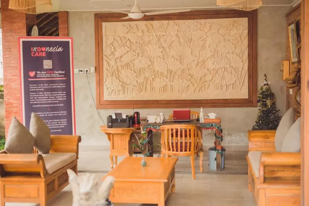 Lobby or reception, Lobby/Reception in Sri Aksata Ubud Resort by Adyatma Hospitality