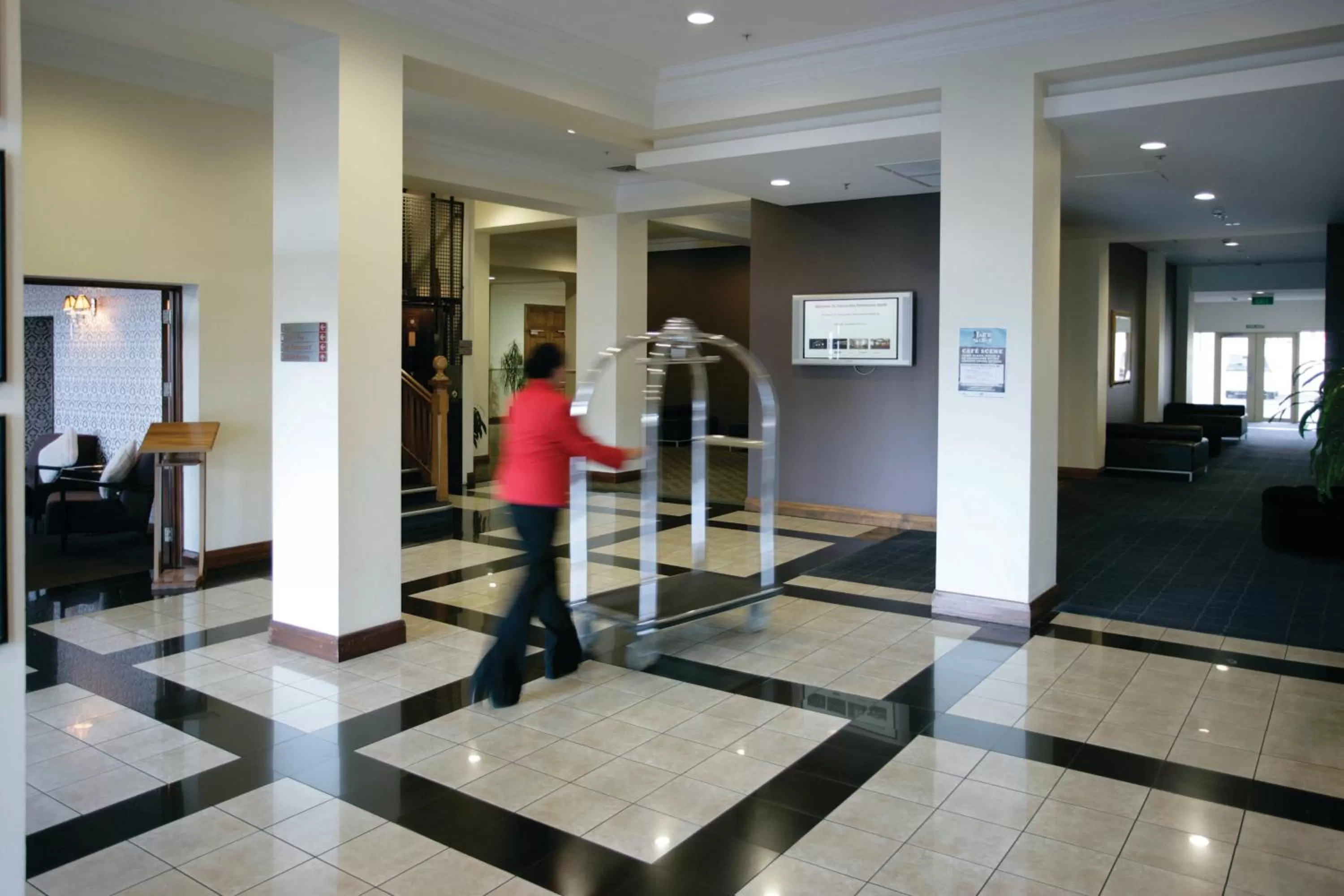 Lobby or reception in Distinction Palmerston North Hotel & Conference Centre
