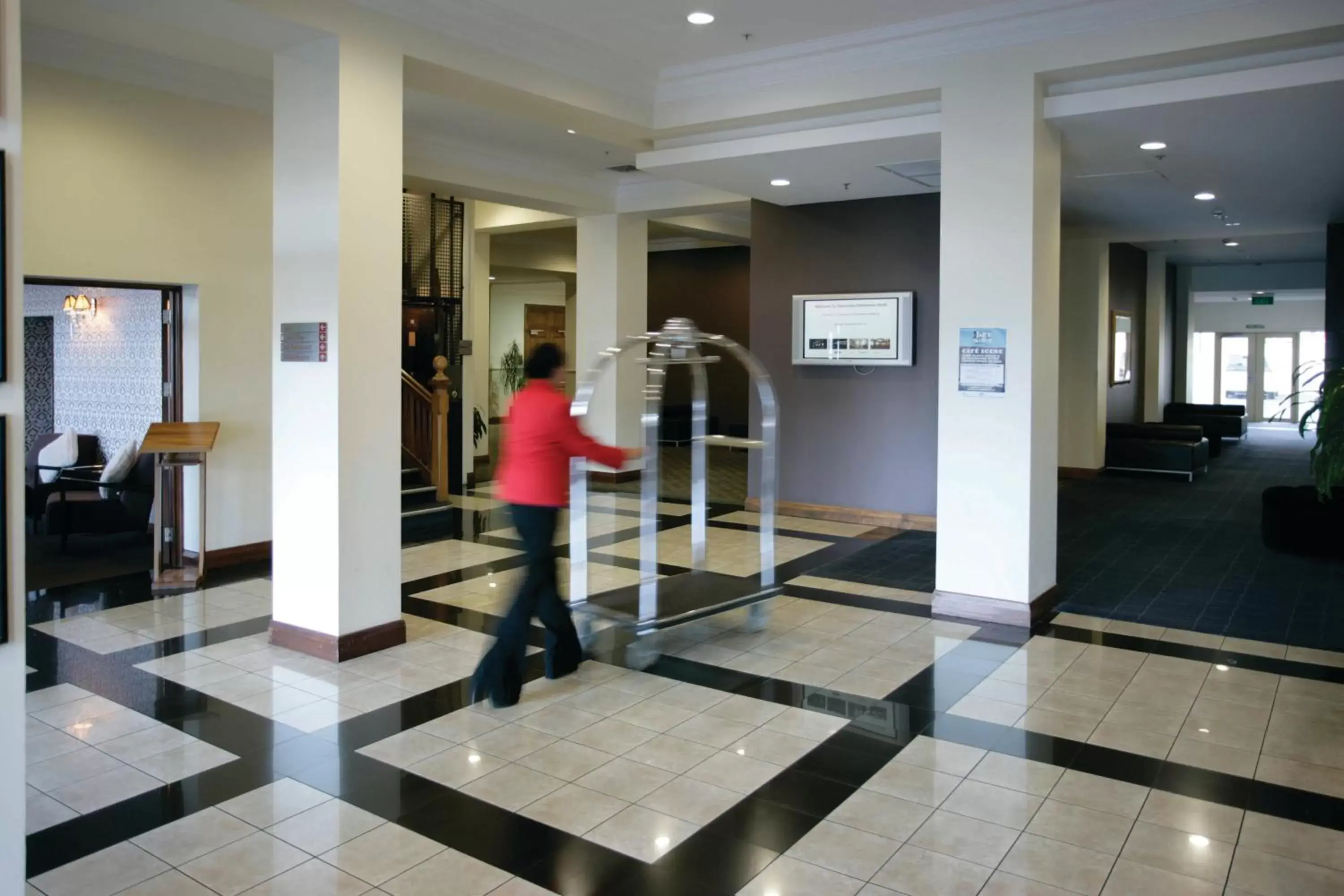 Lobby or reception, Fitness Center/Facilities in Distinction Palmerston North Hotel & Conference Centre