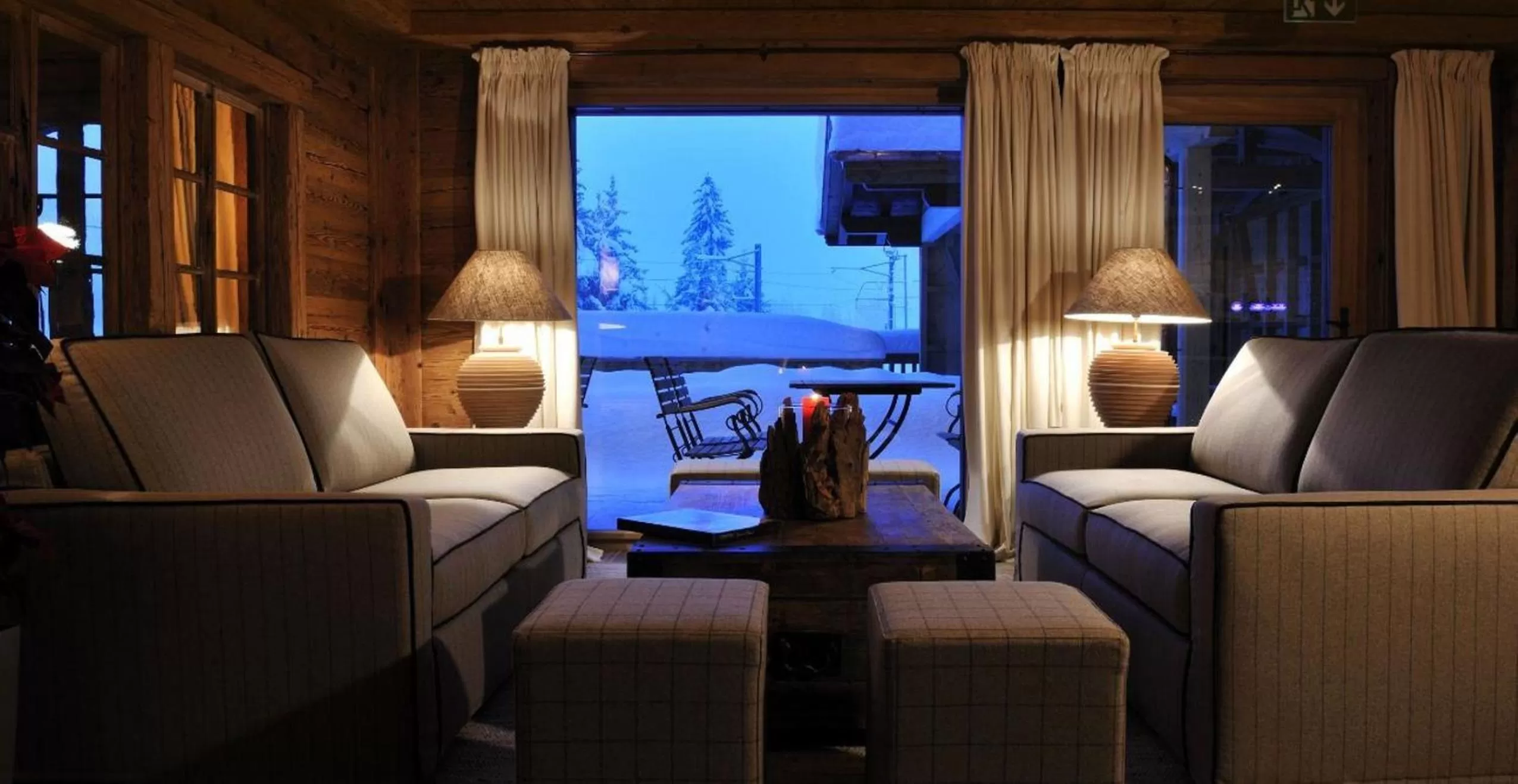 Living room in Hotel des Alpes Superieur