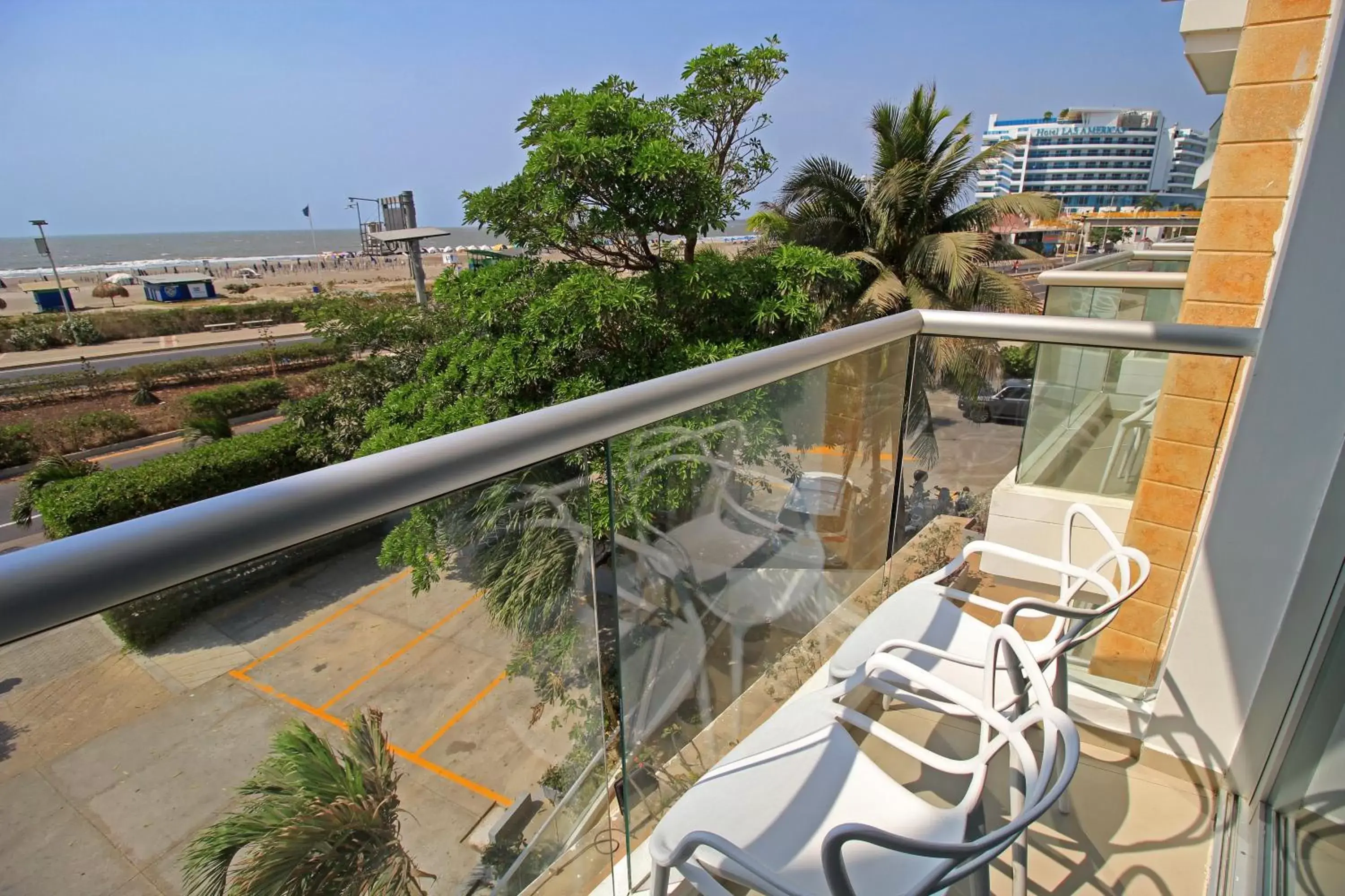 View (from property/room), Balcony/Terrace in Hotel Summer Frente Al Mar