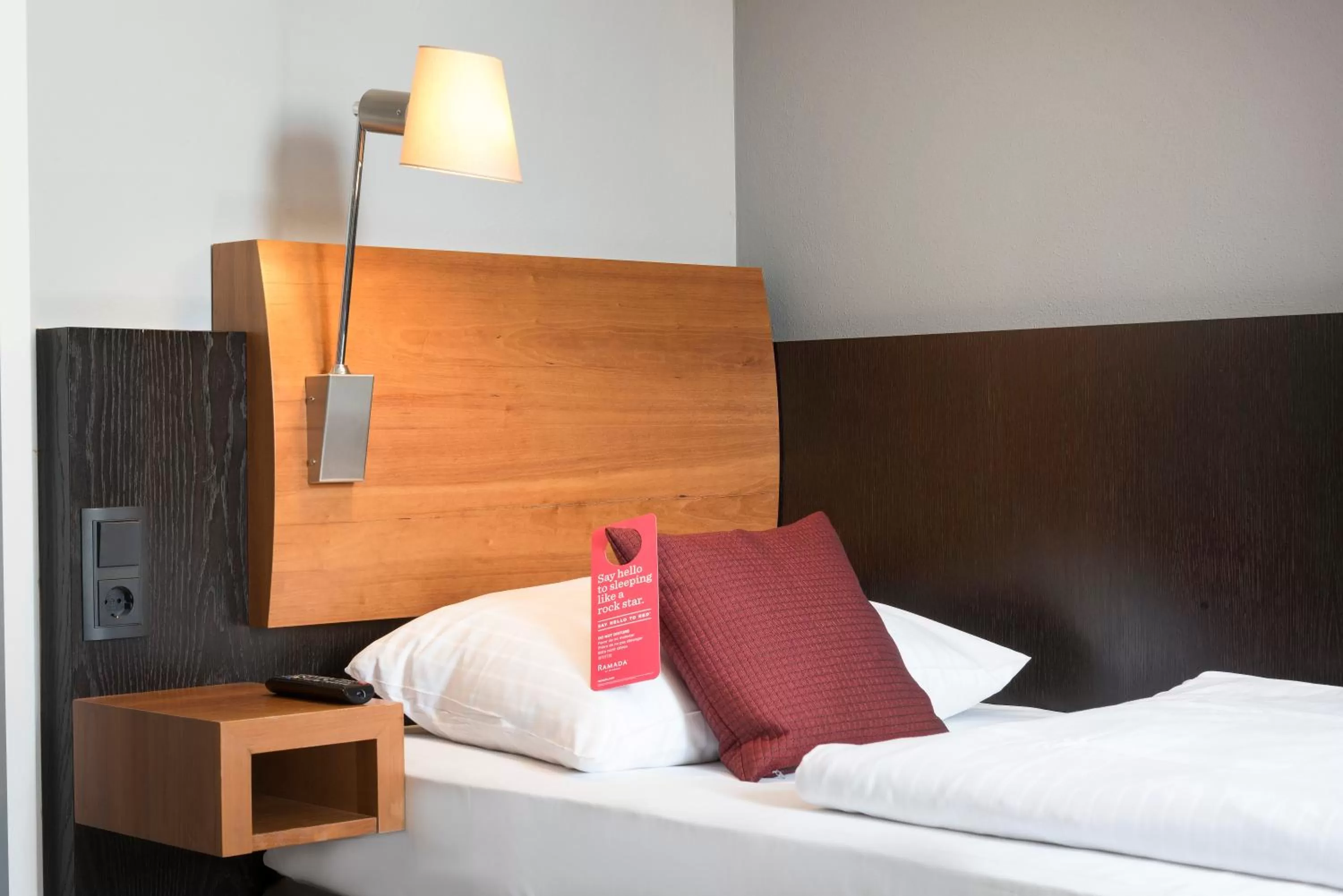 Bed in Ramada by Wyndham München Airport