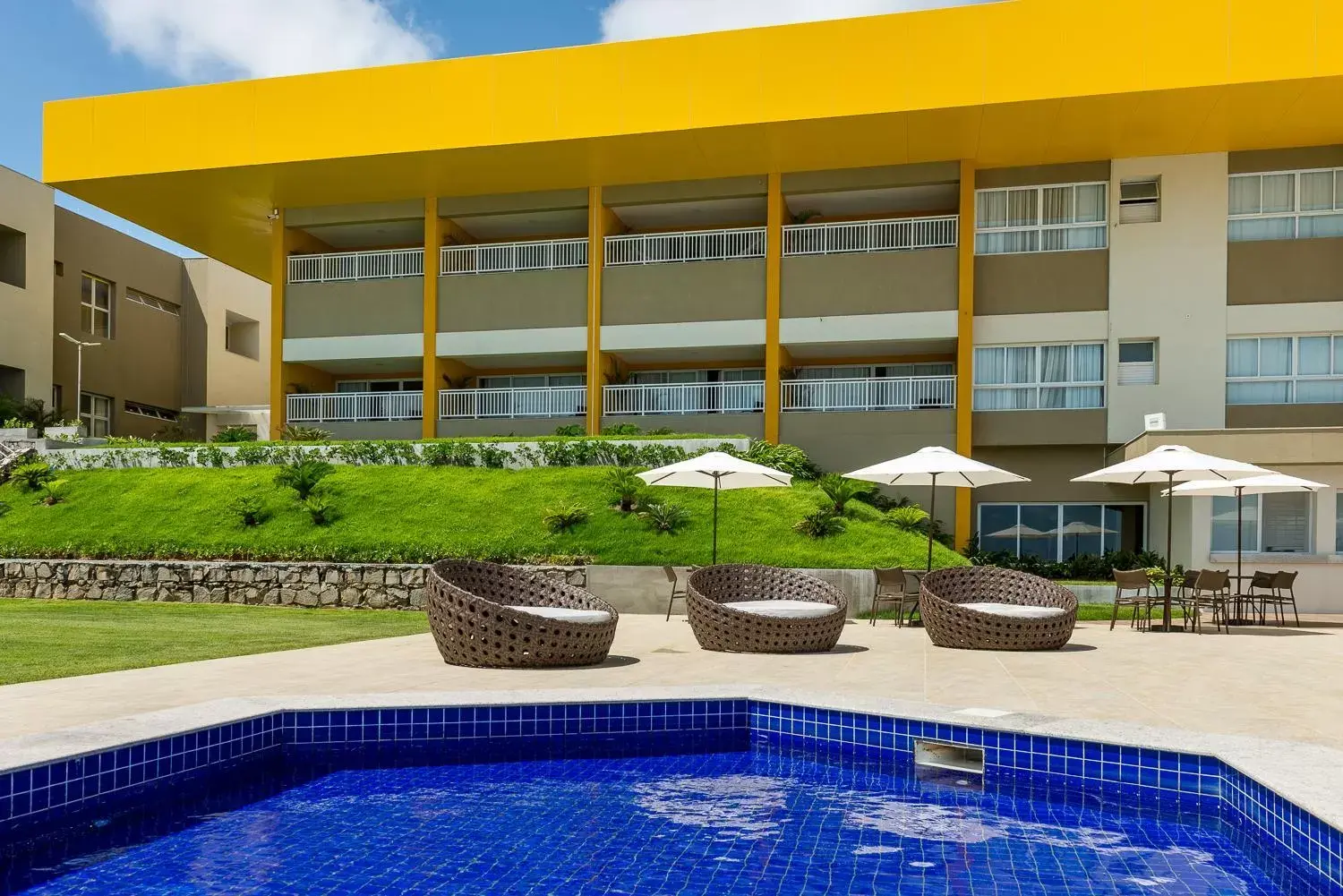 Property building in Hotel Senac Barreira Roxa Property building in Hotel Senac Barreira Roxa