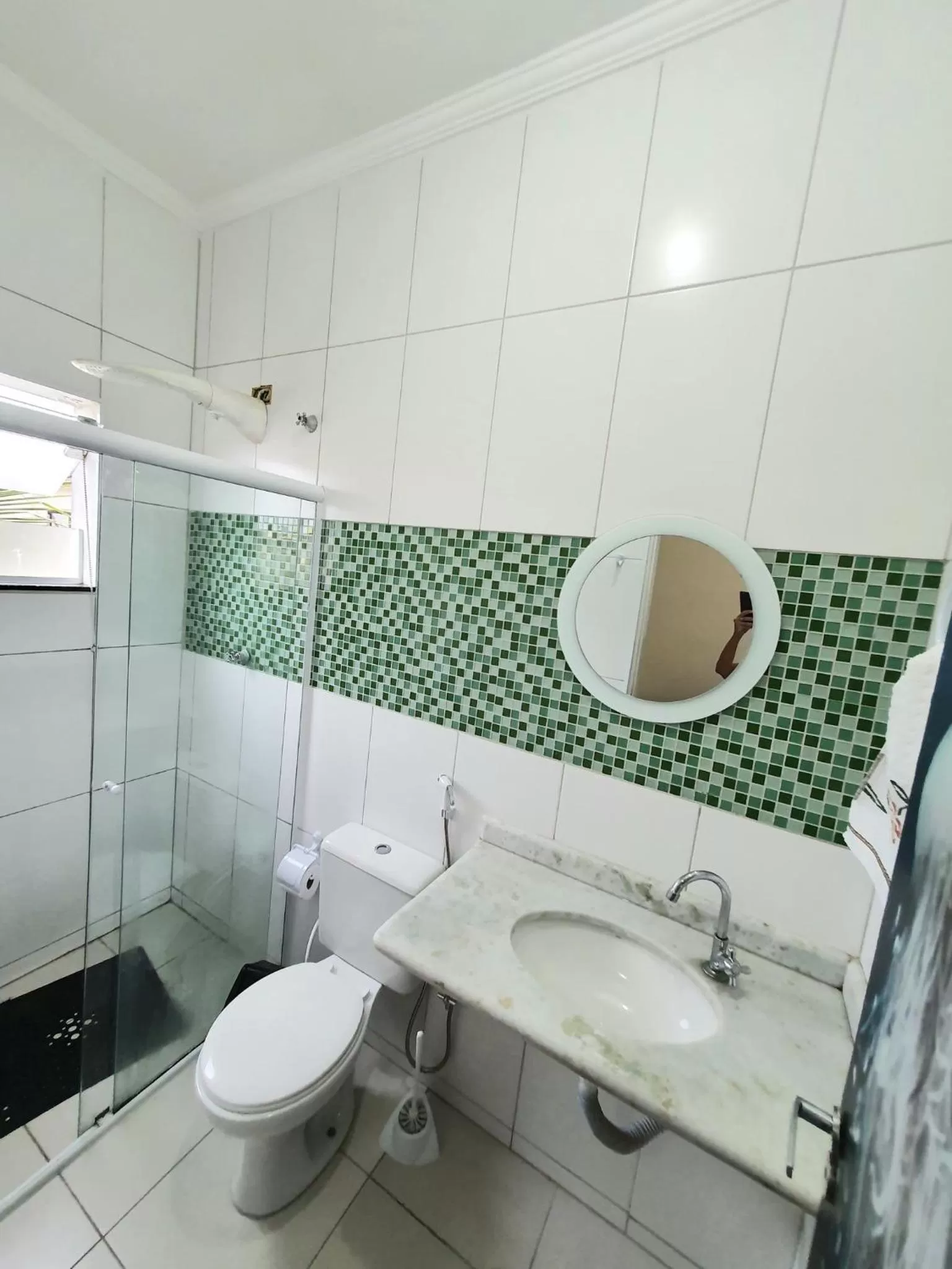 Bathroom in Pousada Char