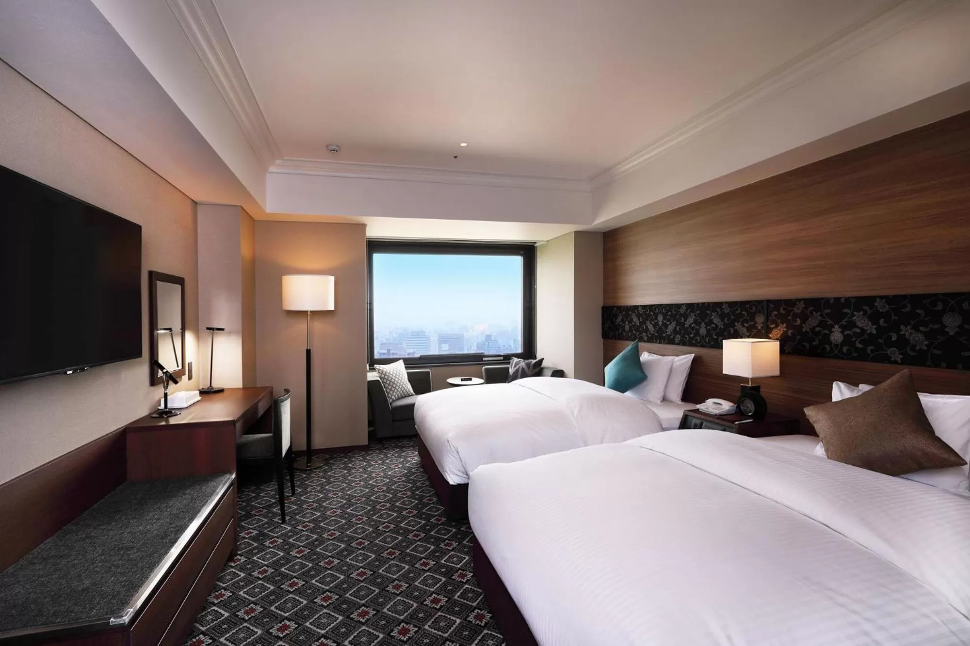 Photo of the whole room, Bed in SHIROYAMA HOTEL kagoshima