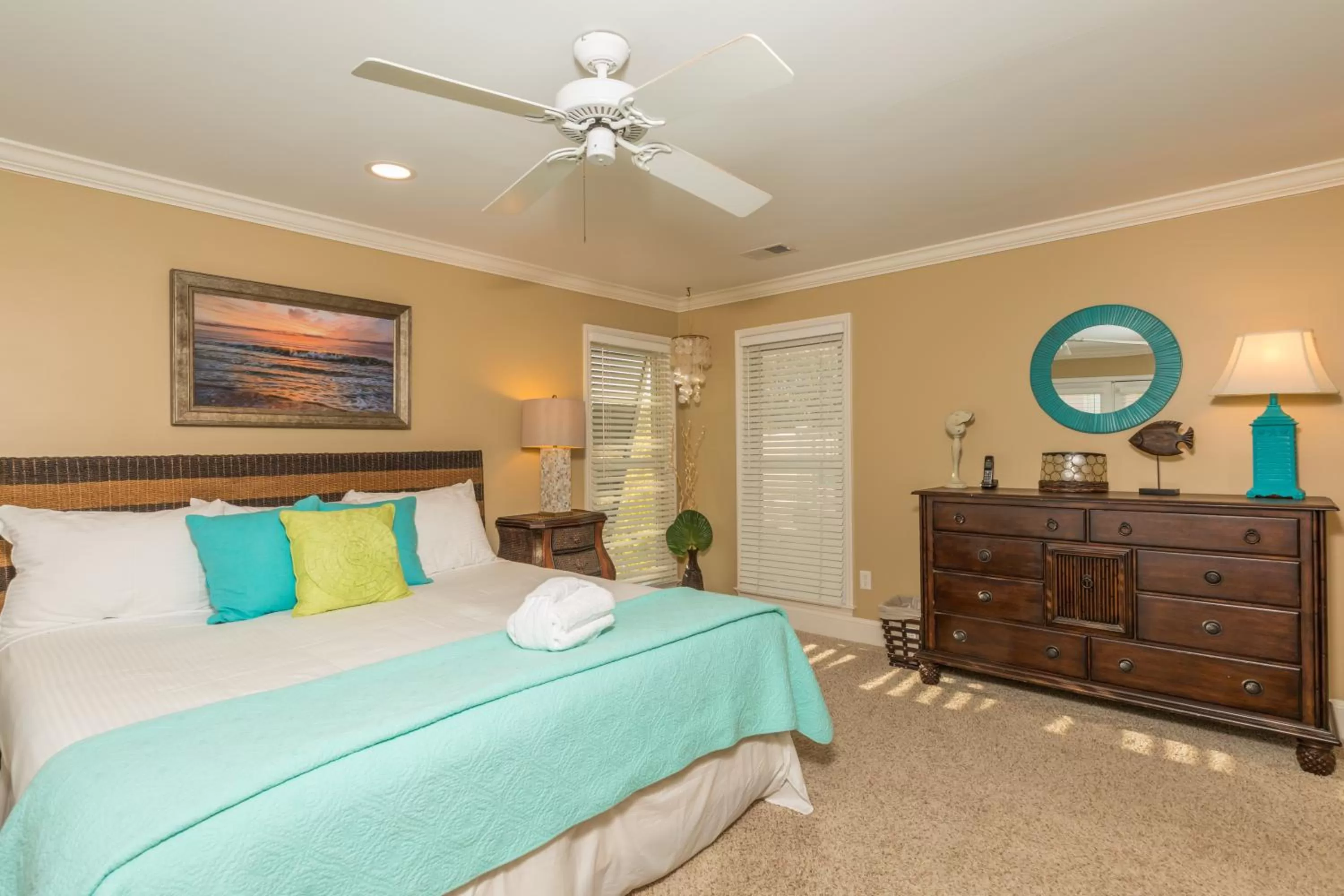 Bed in Wild Dunes Resort - Vacation Rentals