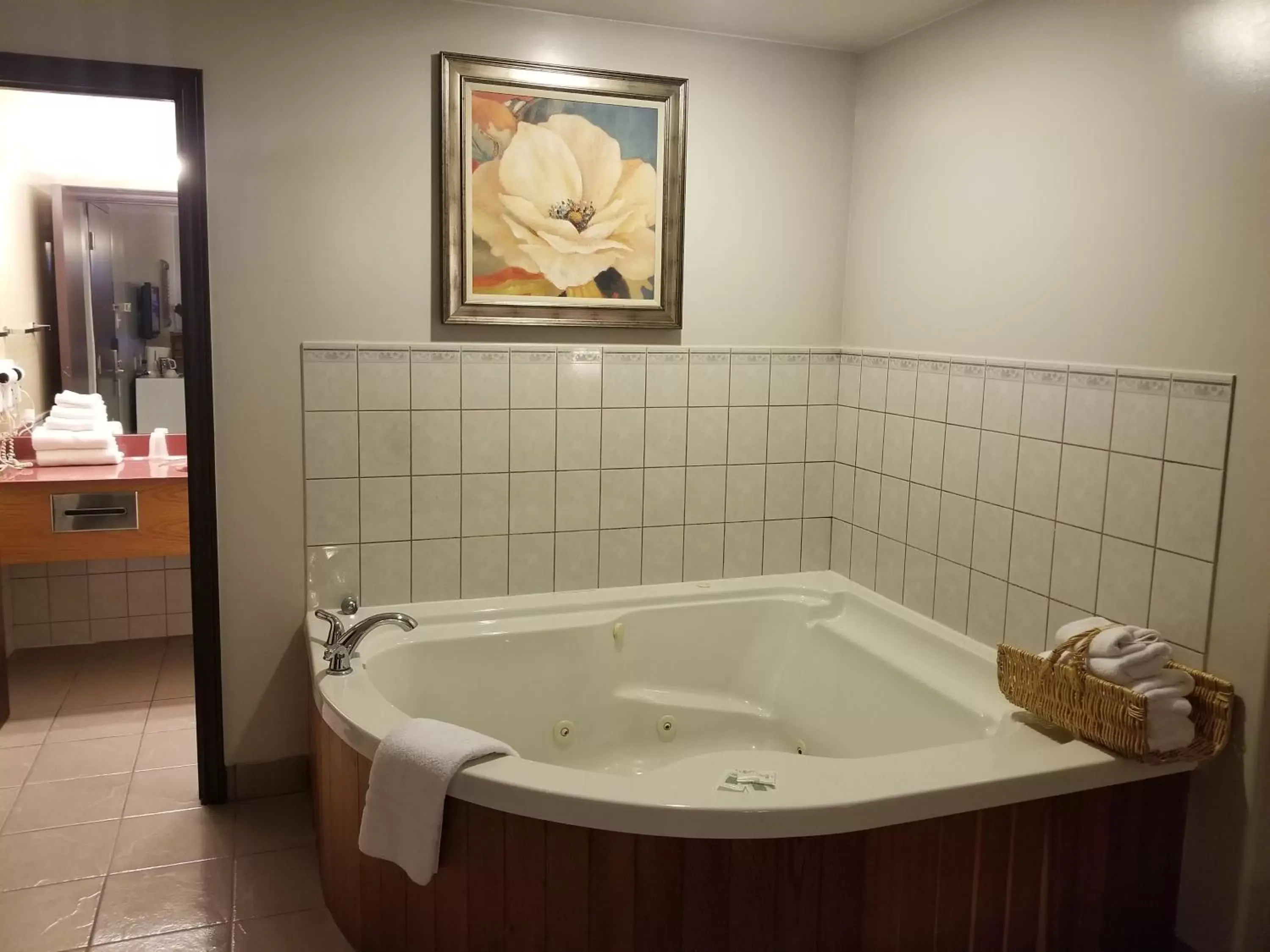 Bathroom in Knights Inn Woodstock