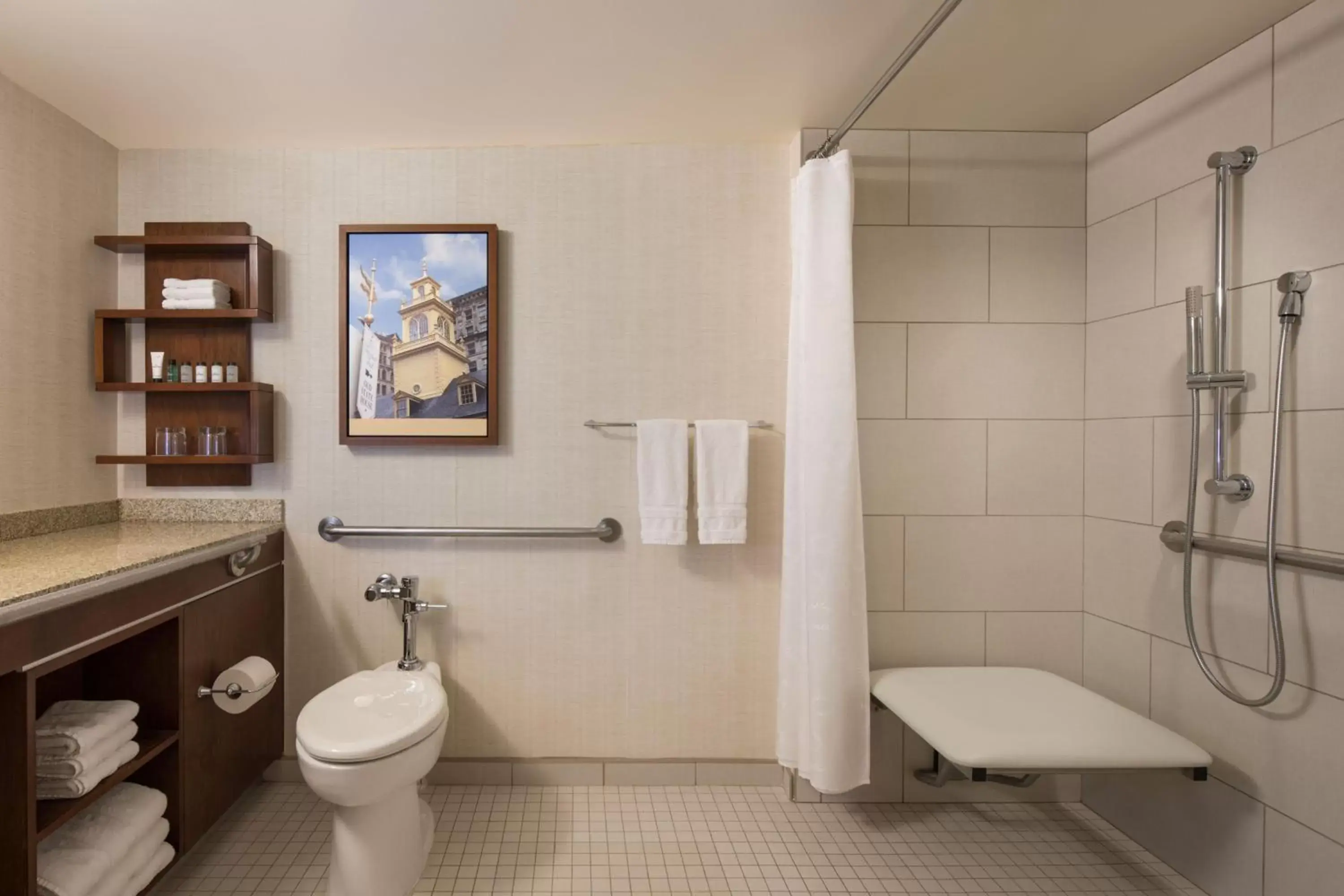 Bathroom in Sheraton Boston Hotel