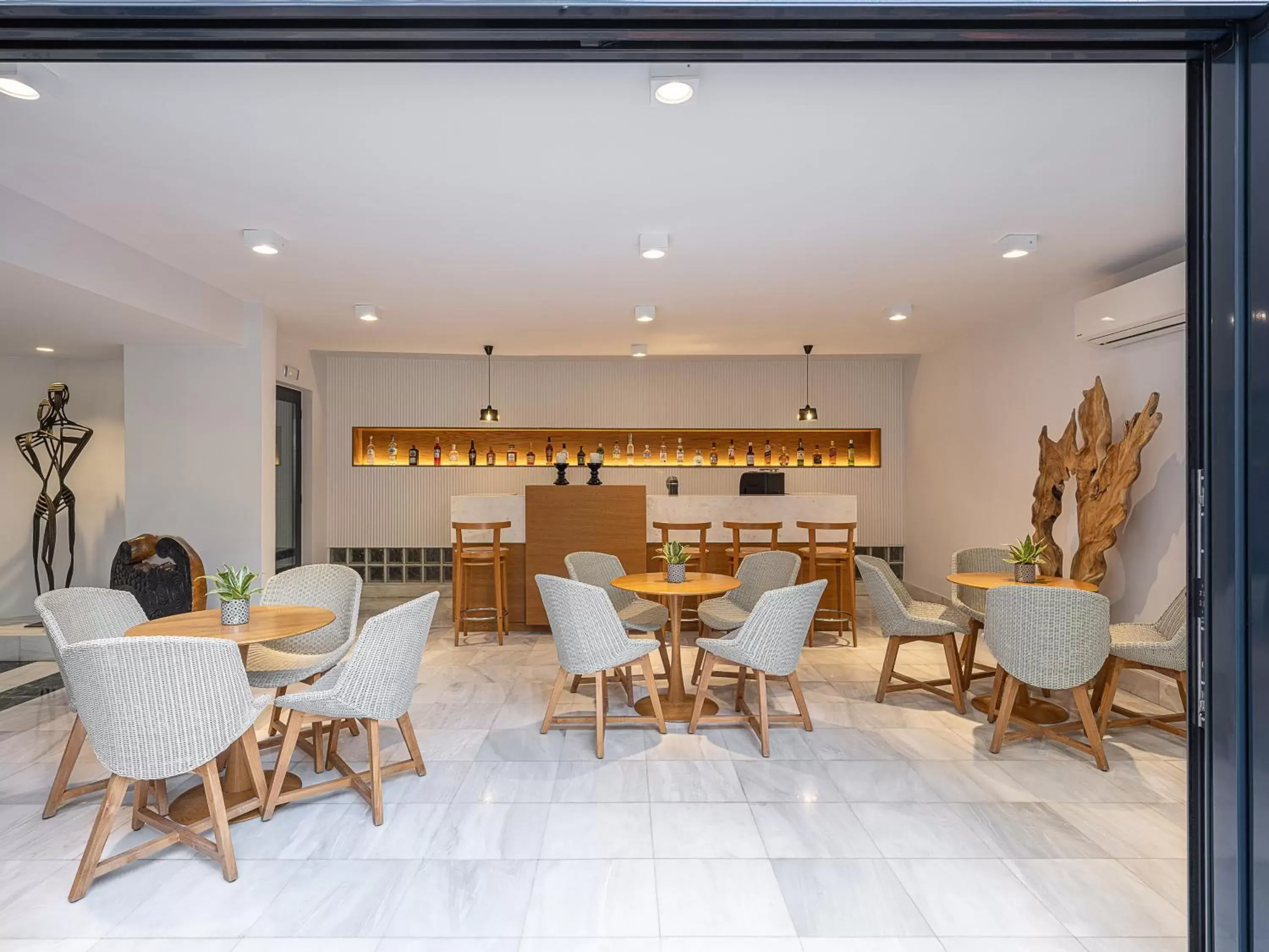 Living room in Avra City Boutique Hotel Living room in Avra City Boutique Hotel