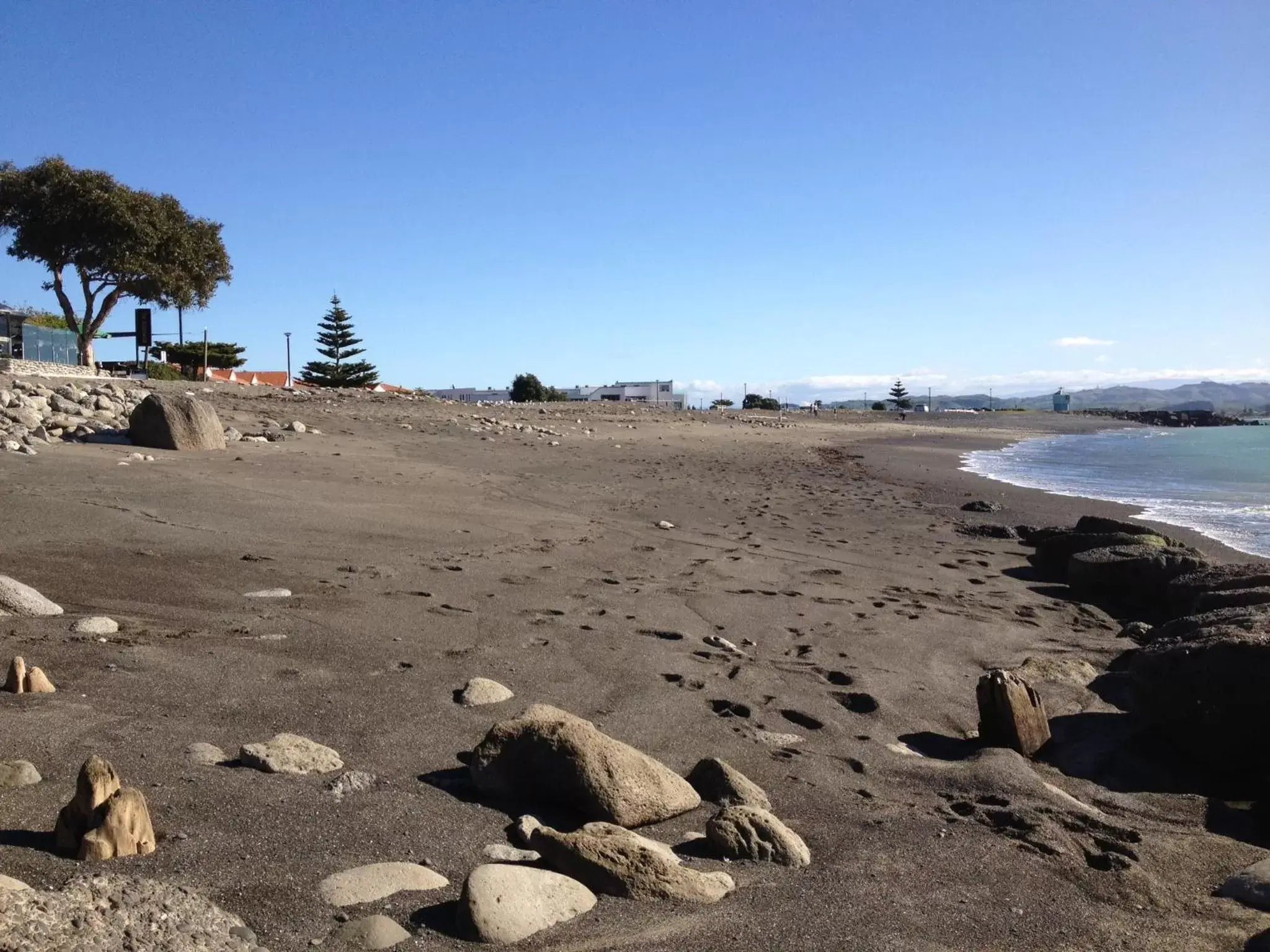 Natural landscape in Harbour View Motel on Ahuriri Beach in Napier NZ with sea view suites Natural landscape in Harbour View Motel on Ahuriri Beach in Napier NZ with sea view suites