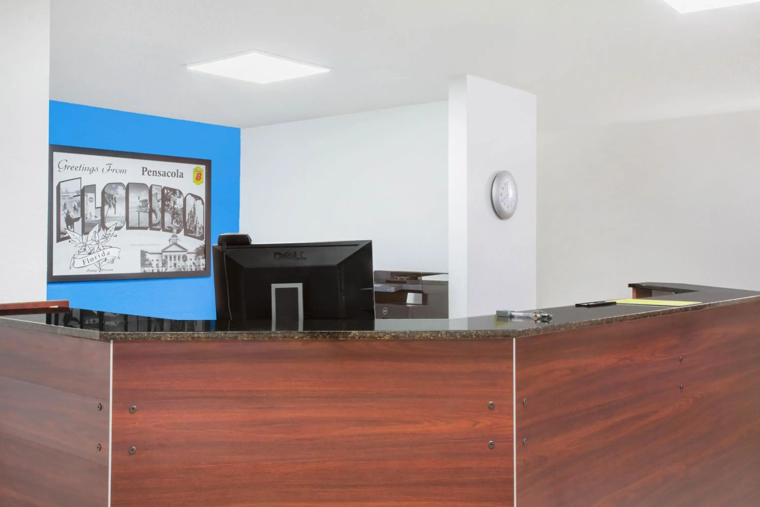 Lobby or reception in Super 8 by Wyndham Pensacola Lobby or reception in Super 8 by Wyndham Pensacola