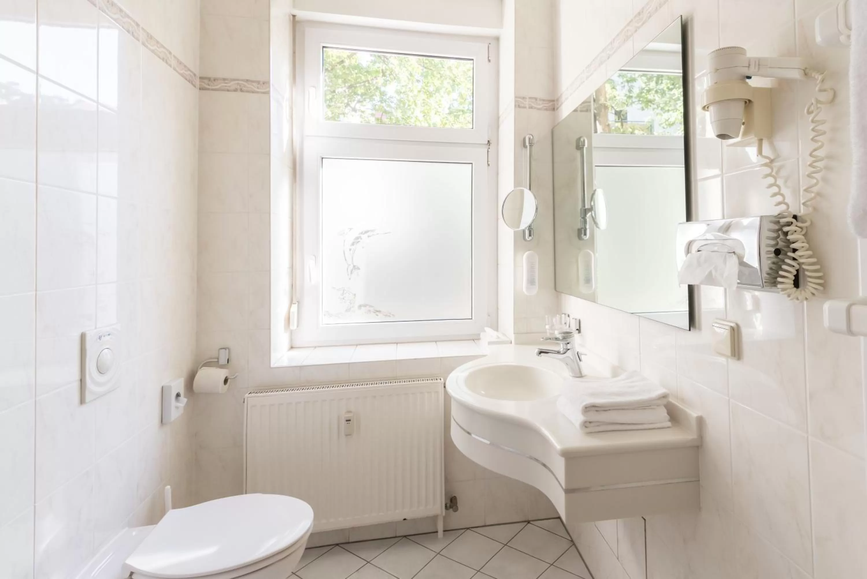 Bathroom in Hotel Markgraf Leipzig